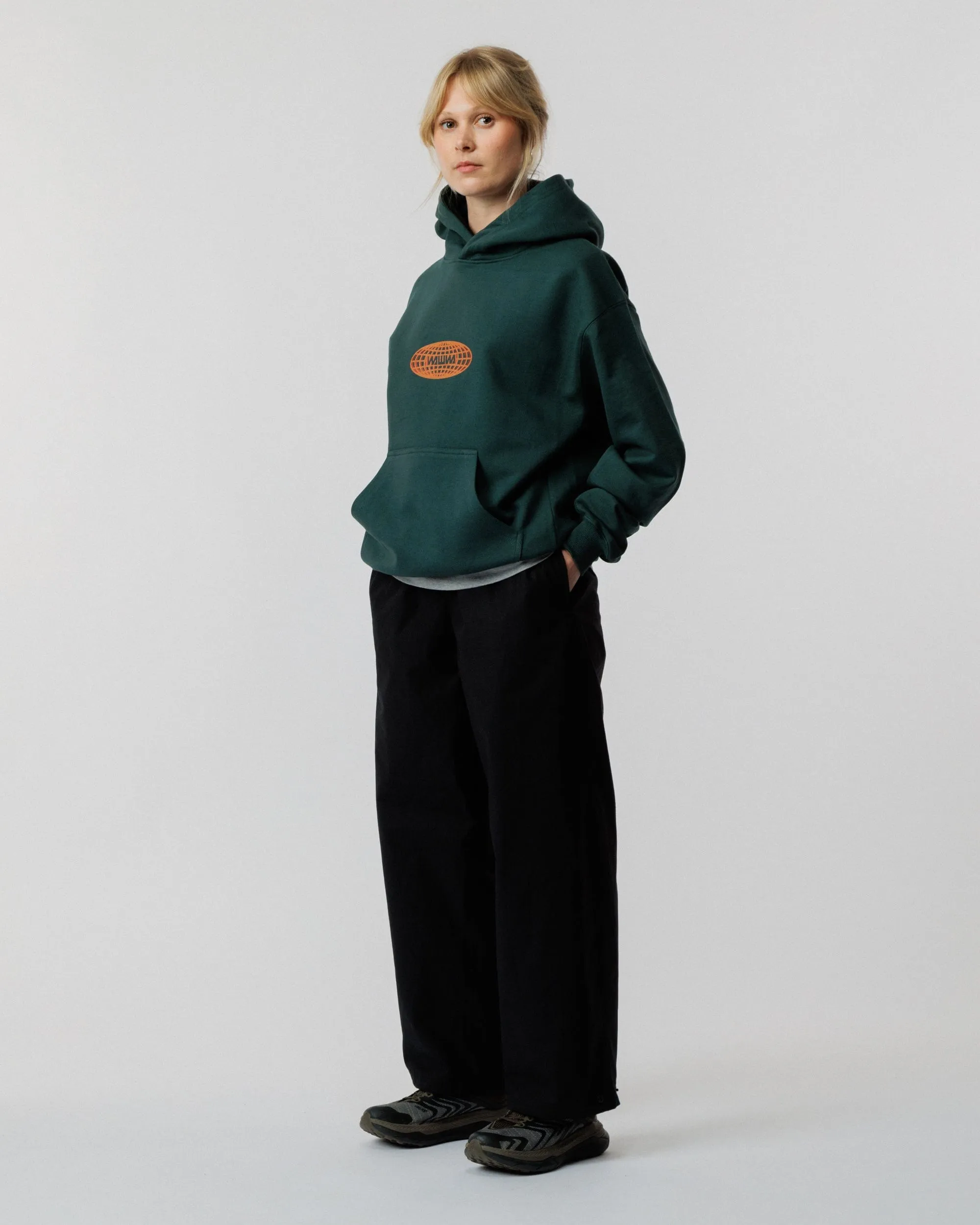 Murmur Hoody - Forest Green sold by Wawwa product image thumbnail 5