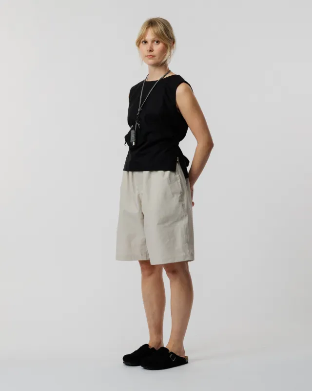 Ripstop Zama Short - Stone sold by Wawwa