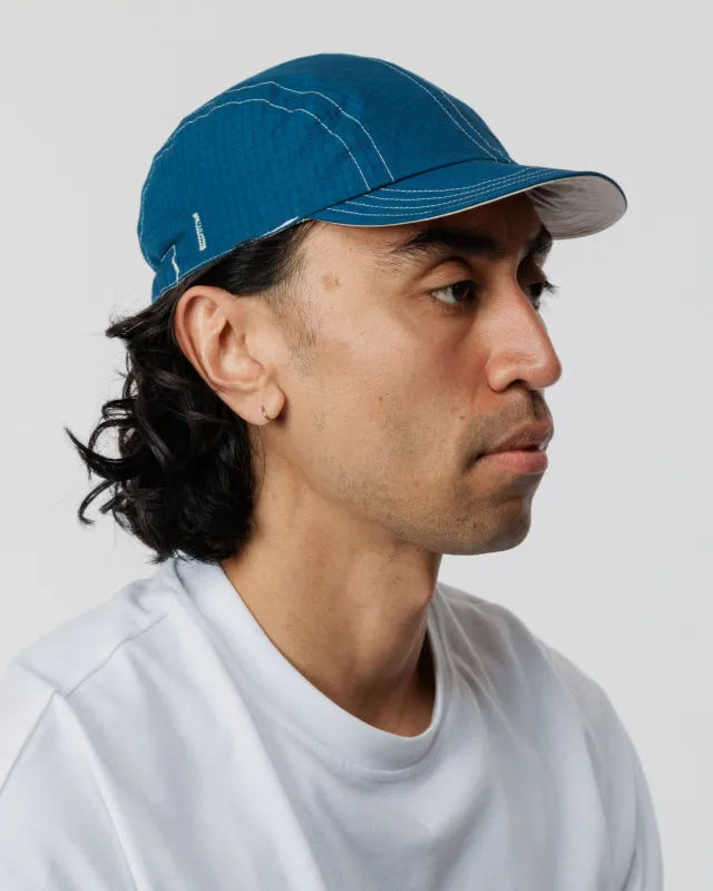 Ripstop Reversible Oak Cap - Stone/Marine sold by Wawwa