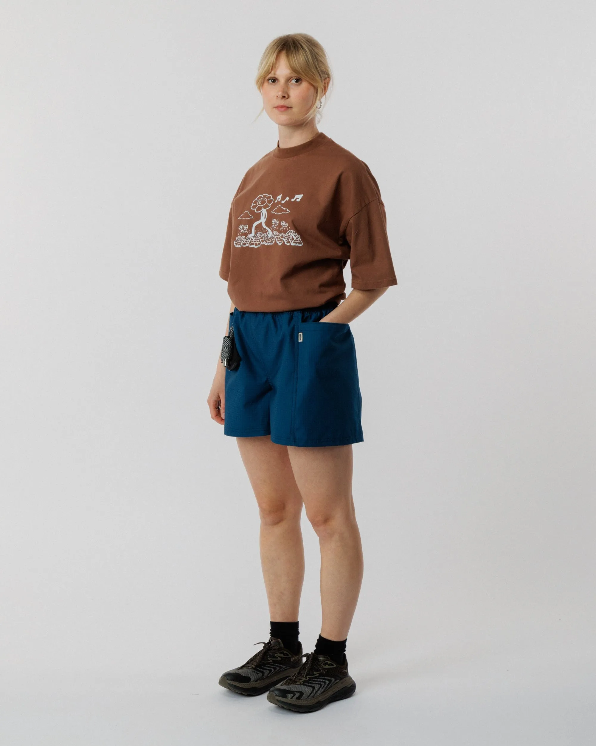 Ripstop Hiking Shorts- Marine sold by Wawwa