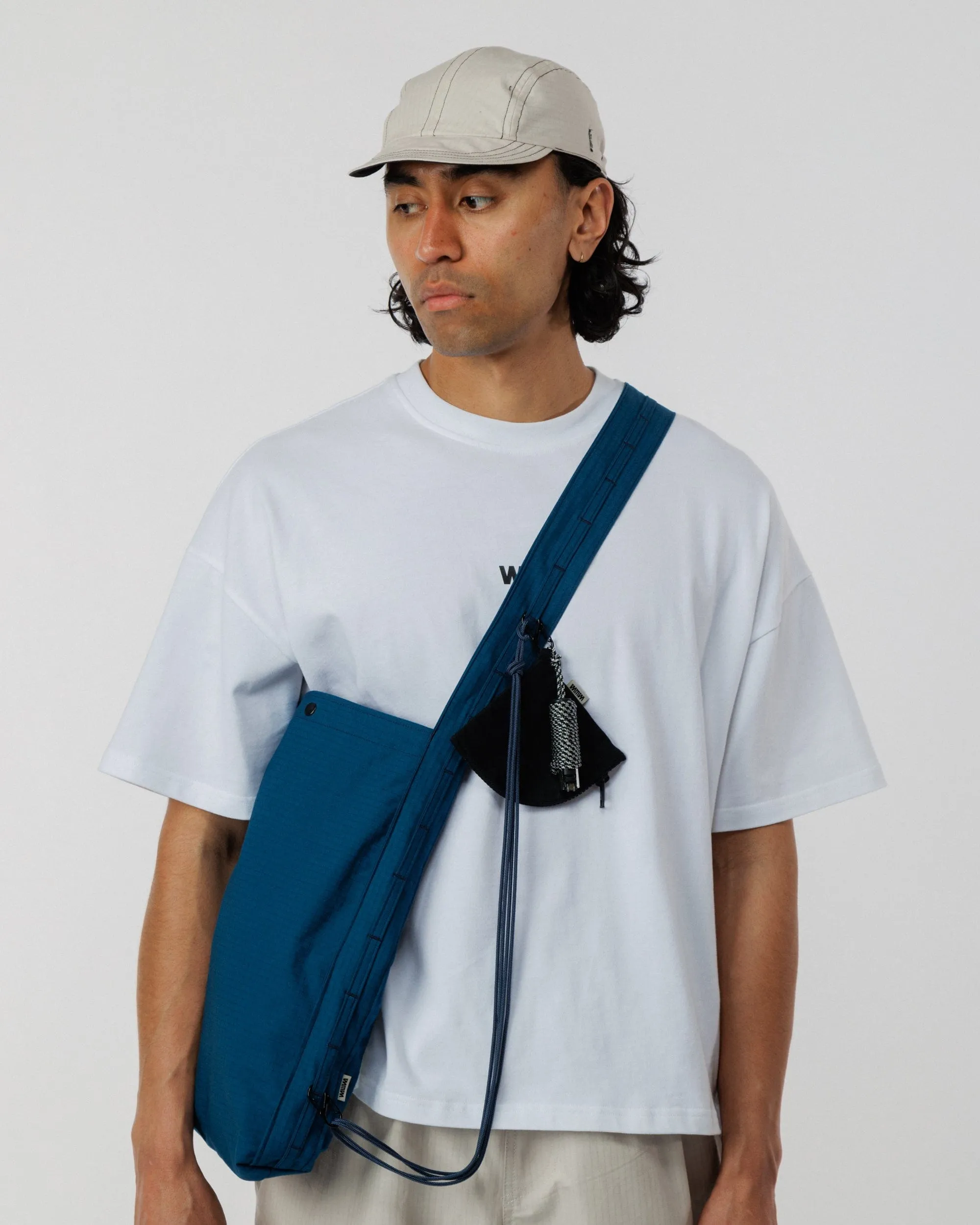 Ripstop Bar Tack Tote Bag - Marine sold by Wawwa