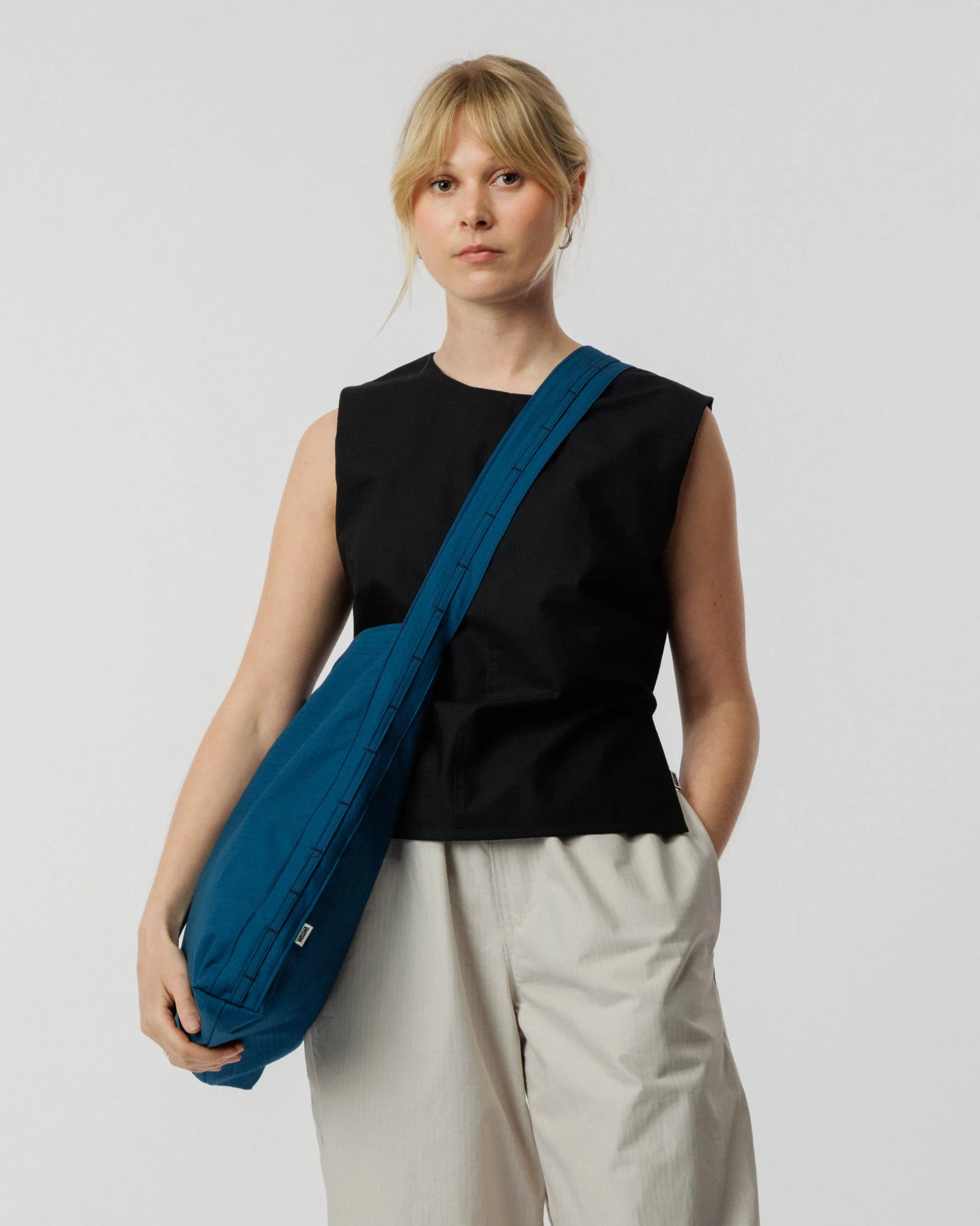 Ripstop Bar Tack Tote Bag - Marine sold by Wawwa product image thumbnail 2