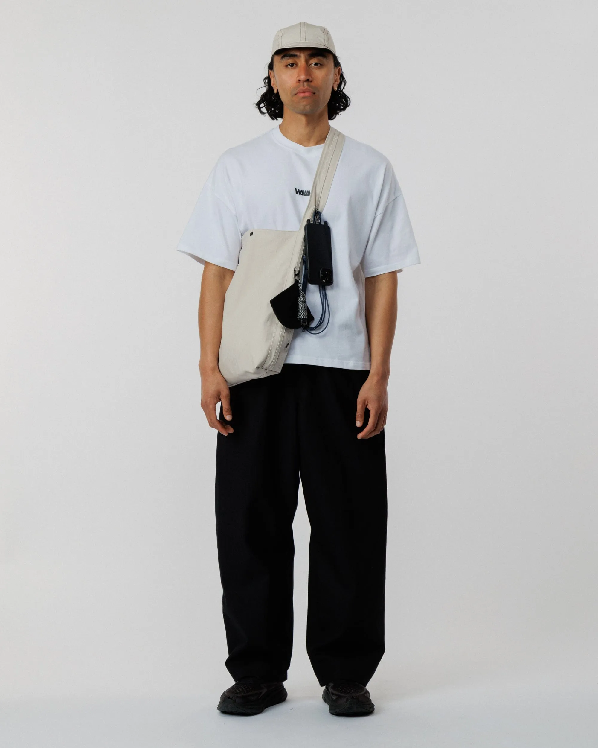 Ripstop Bar Tack Tote Bag - Stone sold by Wawwa product image thumbnail 2