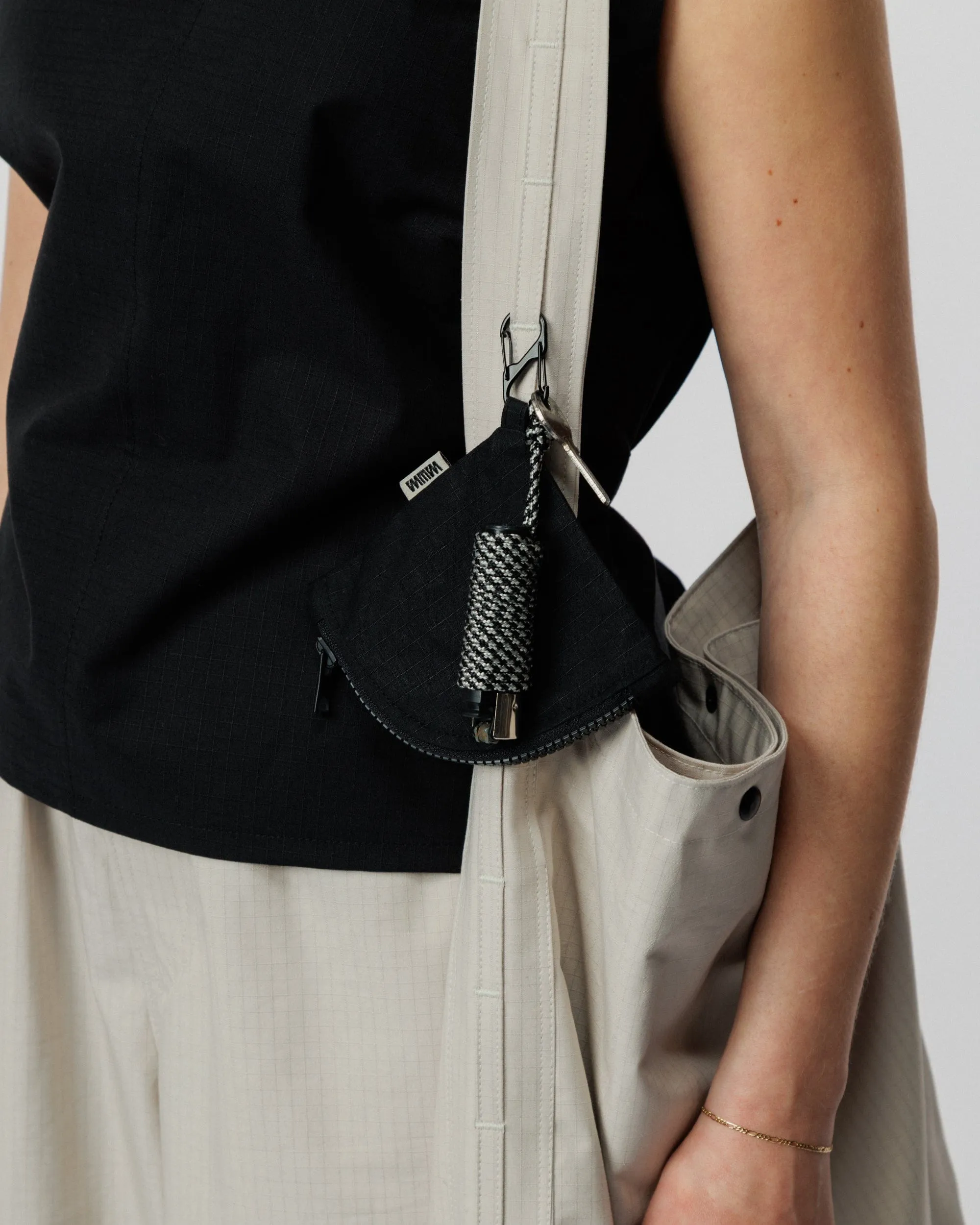 Ripstop Bar Tack Tote Bag - Stone sold by Wawwa product image thumbnail 5