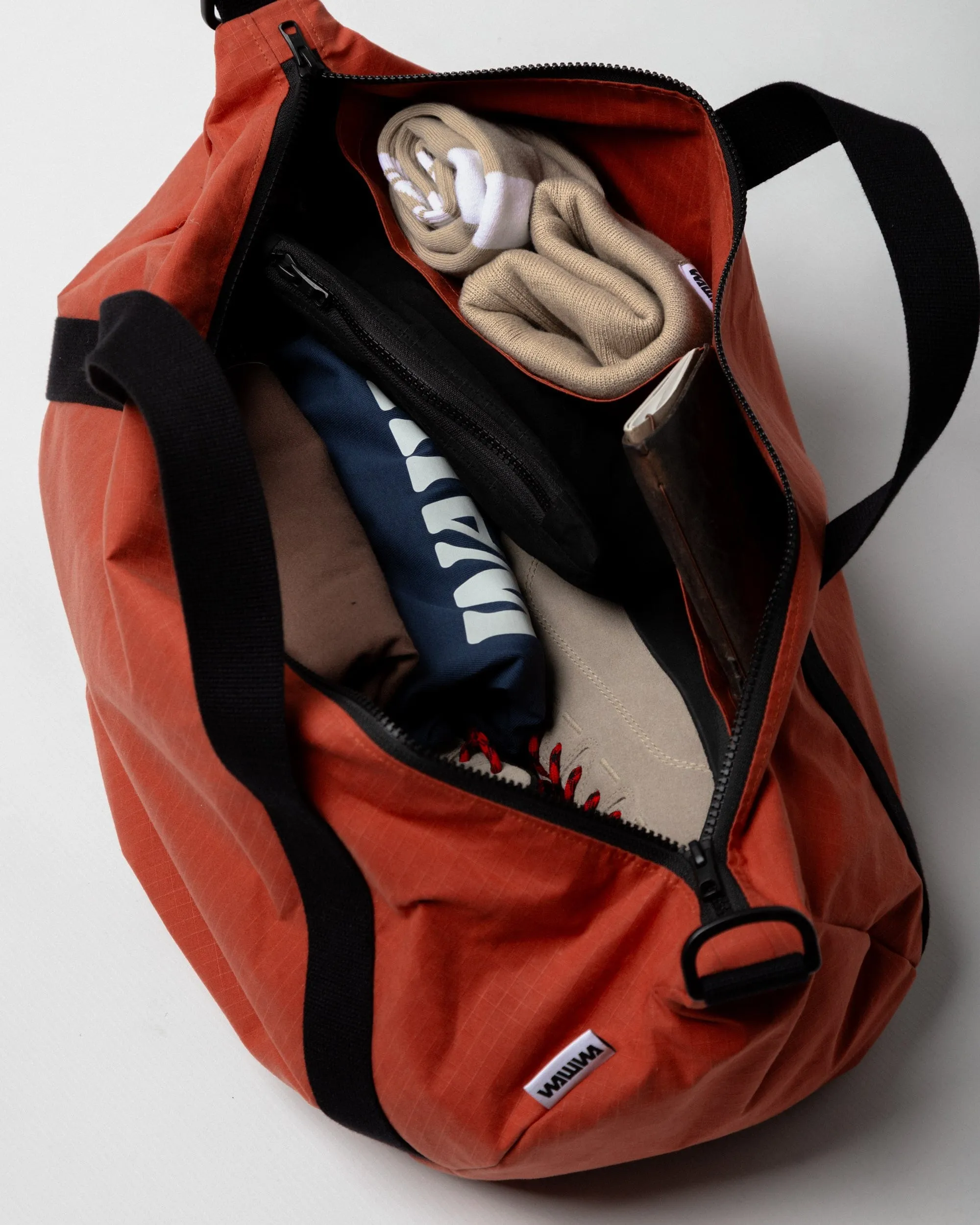 Water Resistant Duffle Bag Travel Set - Biscuit Orange sold by Wawwa product image thumbnail 2