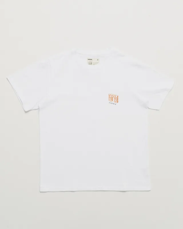 Lark T-Shirt - White sold by Wawwa