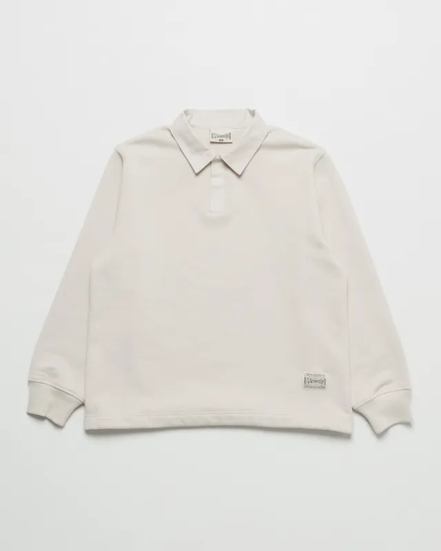 Ellis Rugby Sweatshirt - Stone sold by Wawwa