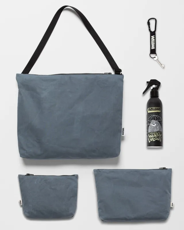 Messenger Set - Slate Blue sold by Wawwa