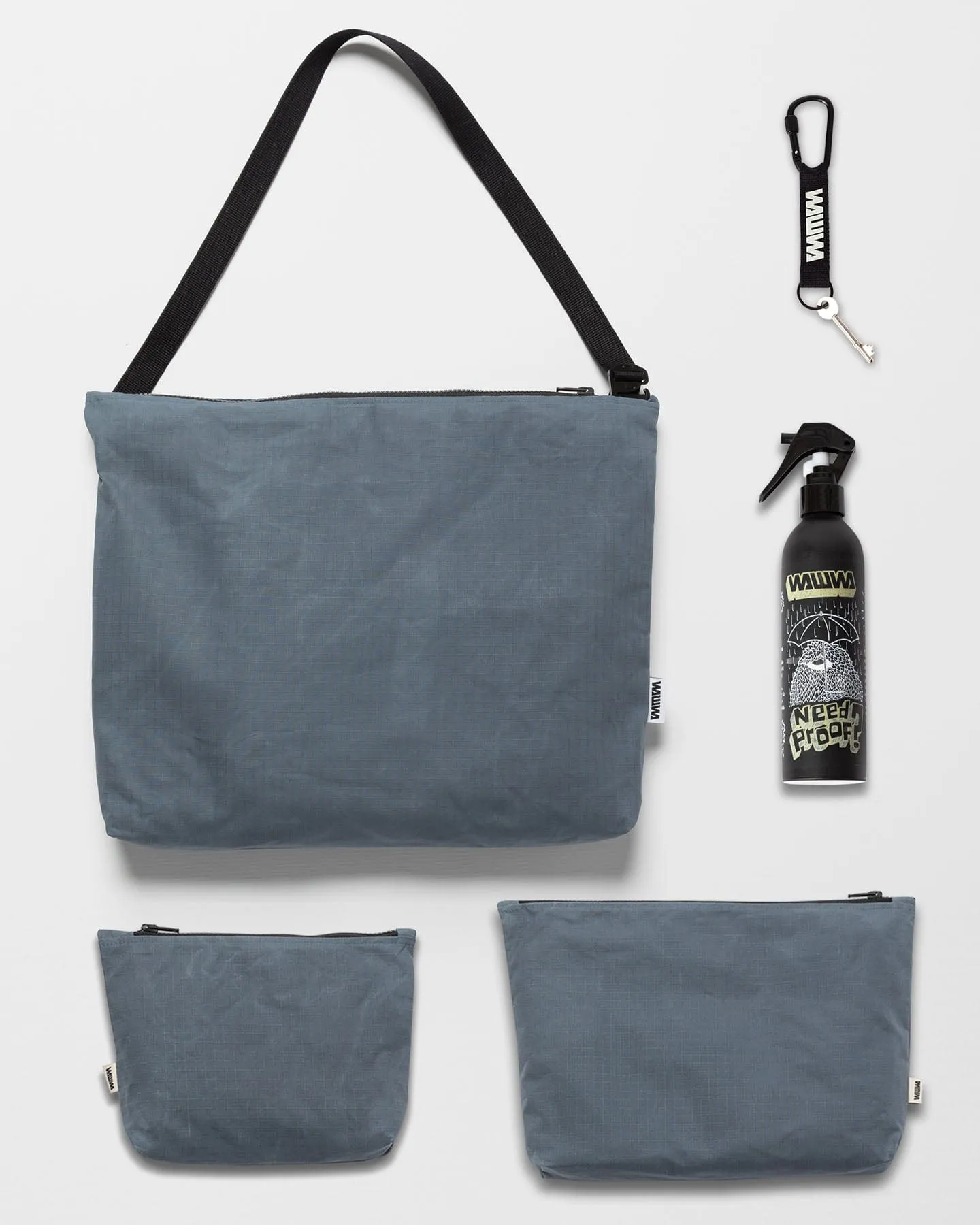 Messenger Set - Slate Blue sold by Wawwa