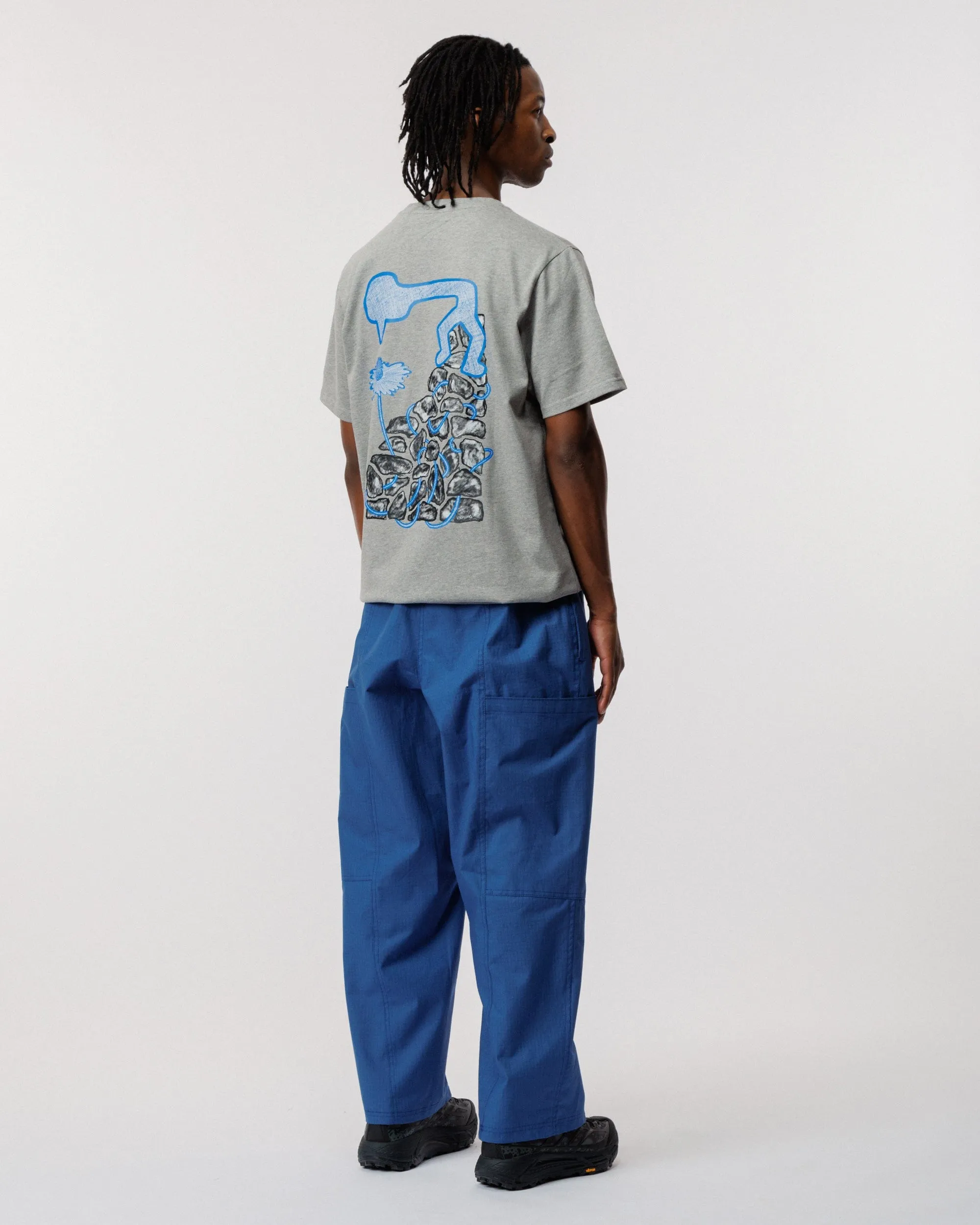 Gemini T-Shirt - Marl Grey sold by Wawwa product image thumbnail 4