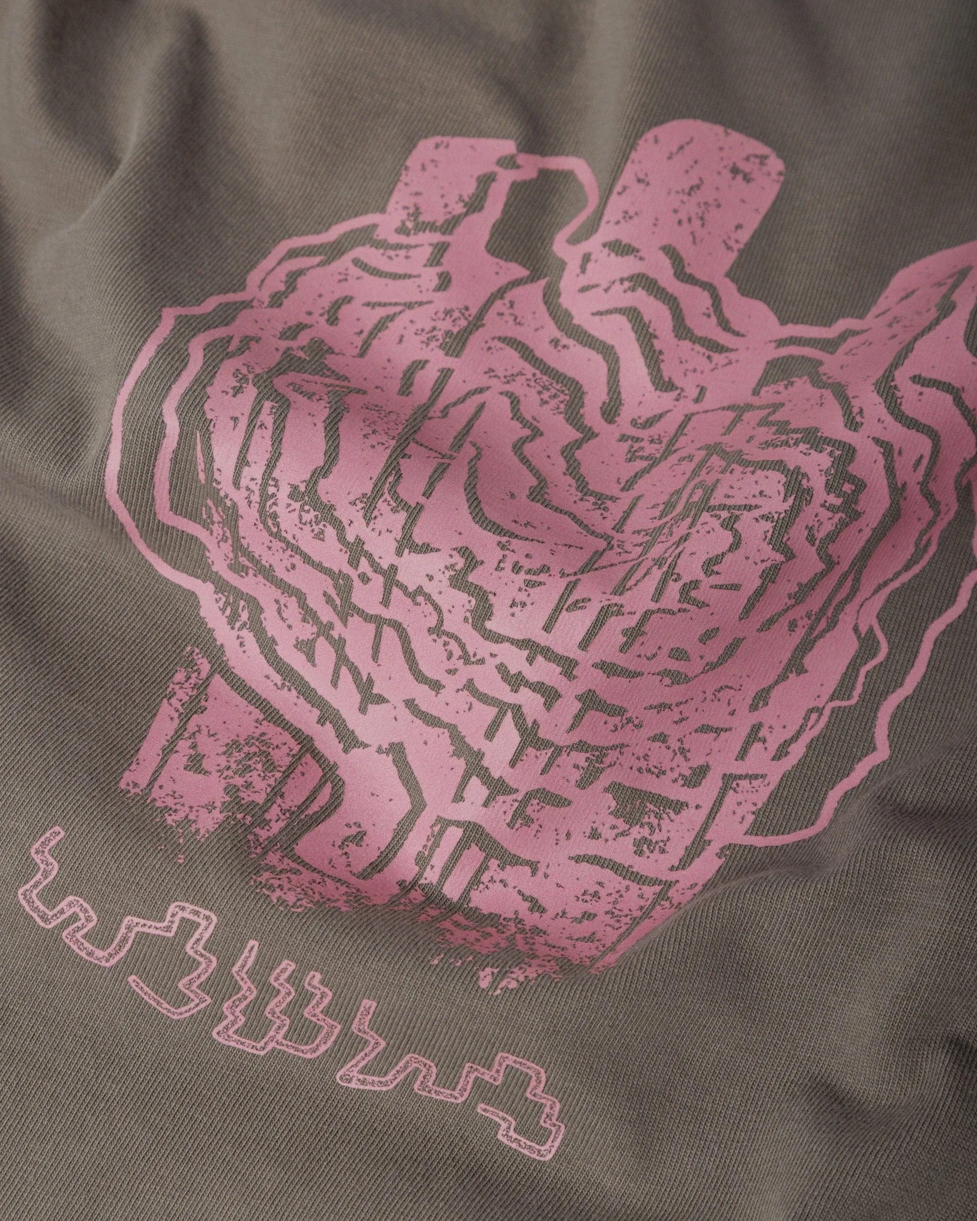 Psyclone T-Shirt - Vintage Grey sold by Wawwa product image thumbnail 4