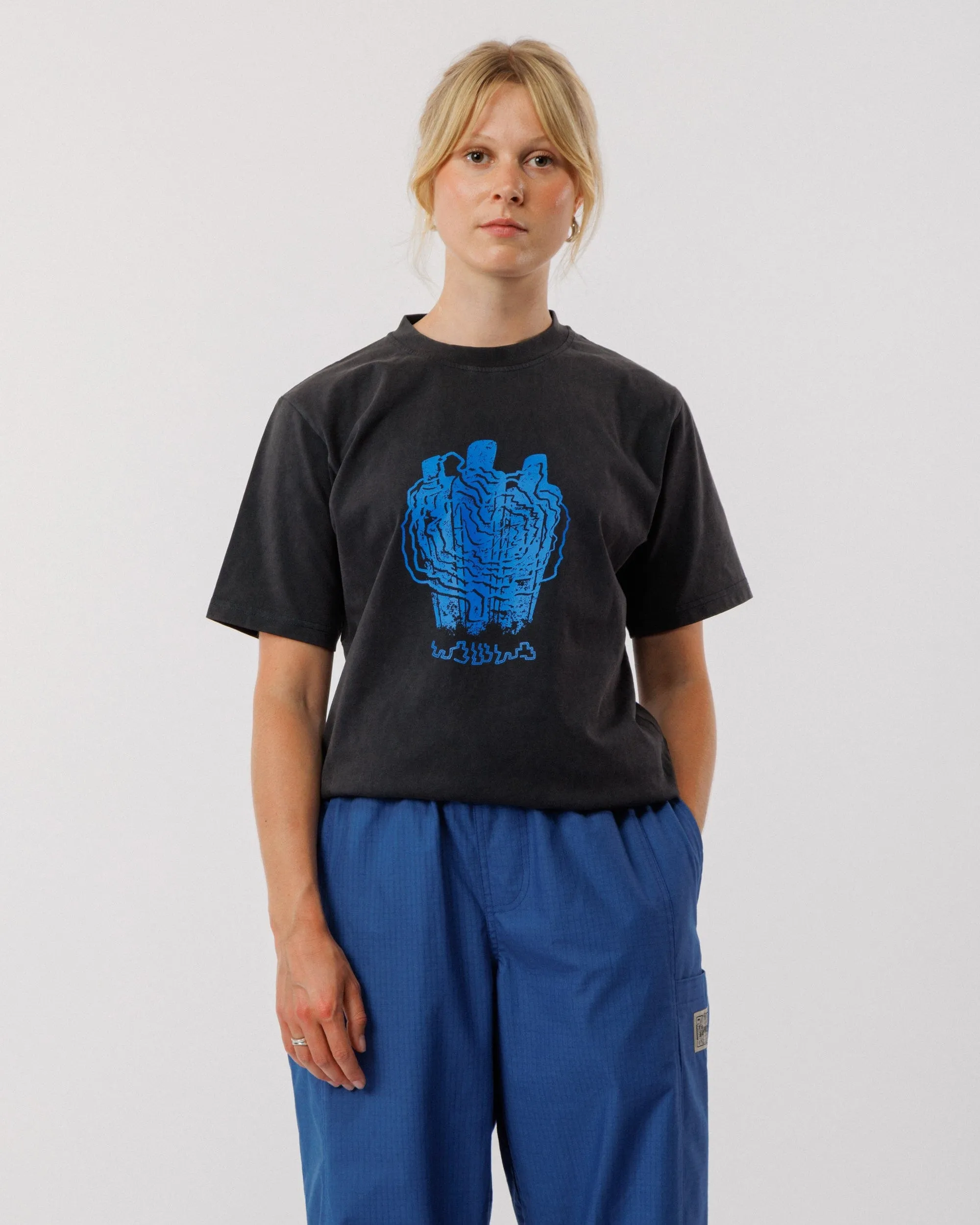 Psyclone T-Shirt - Vintage Black sold by Wawwa