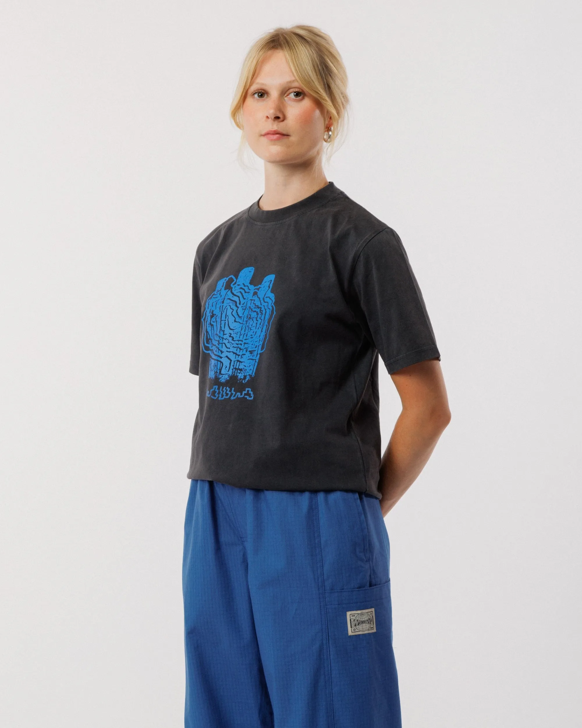 Psyclone T-Shirt - Vintage Black sold by Wawwa product image thumbnail 2