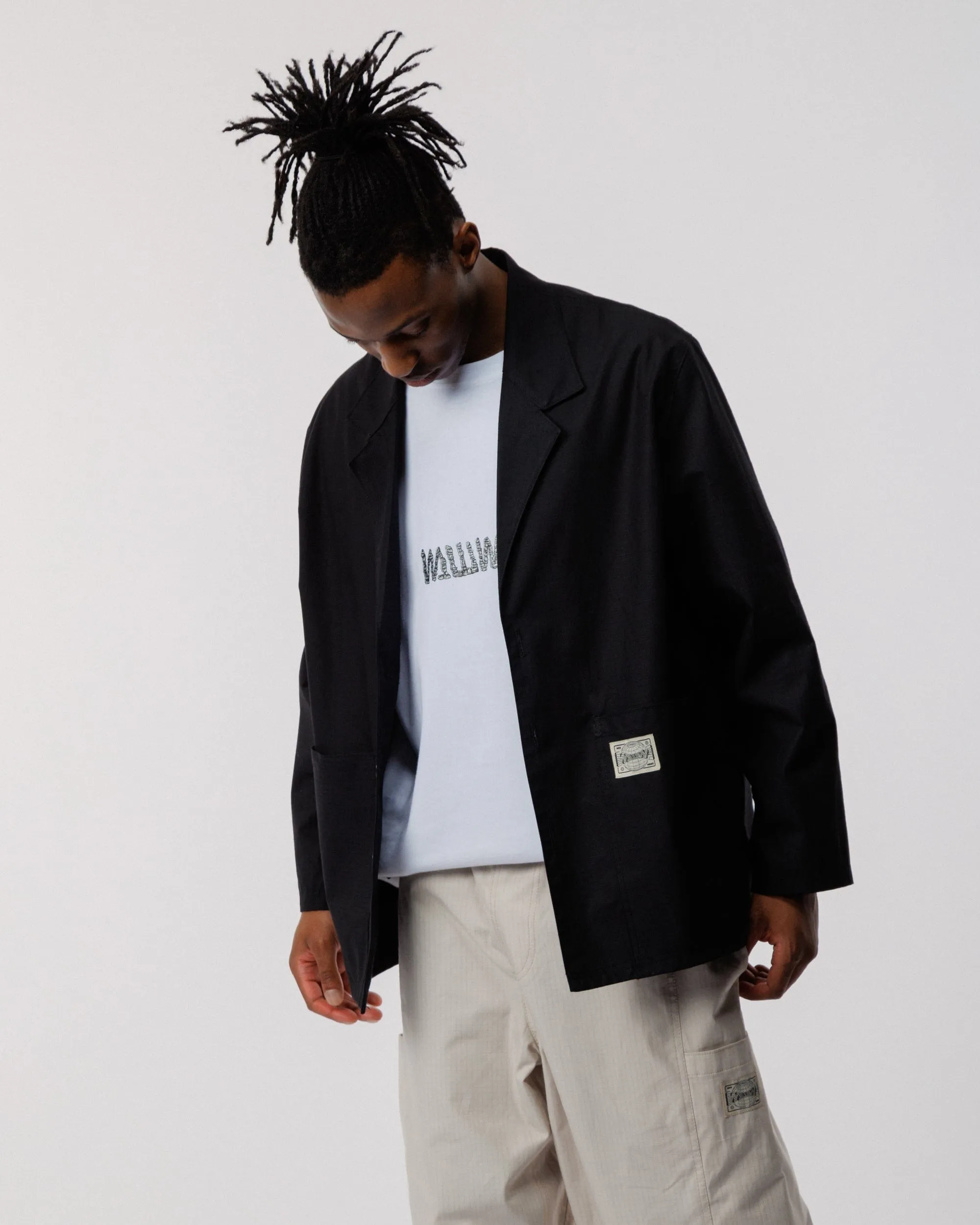 Ripstop Jacket - Black sold by Wawwa product image thumbnail 3