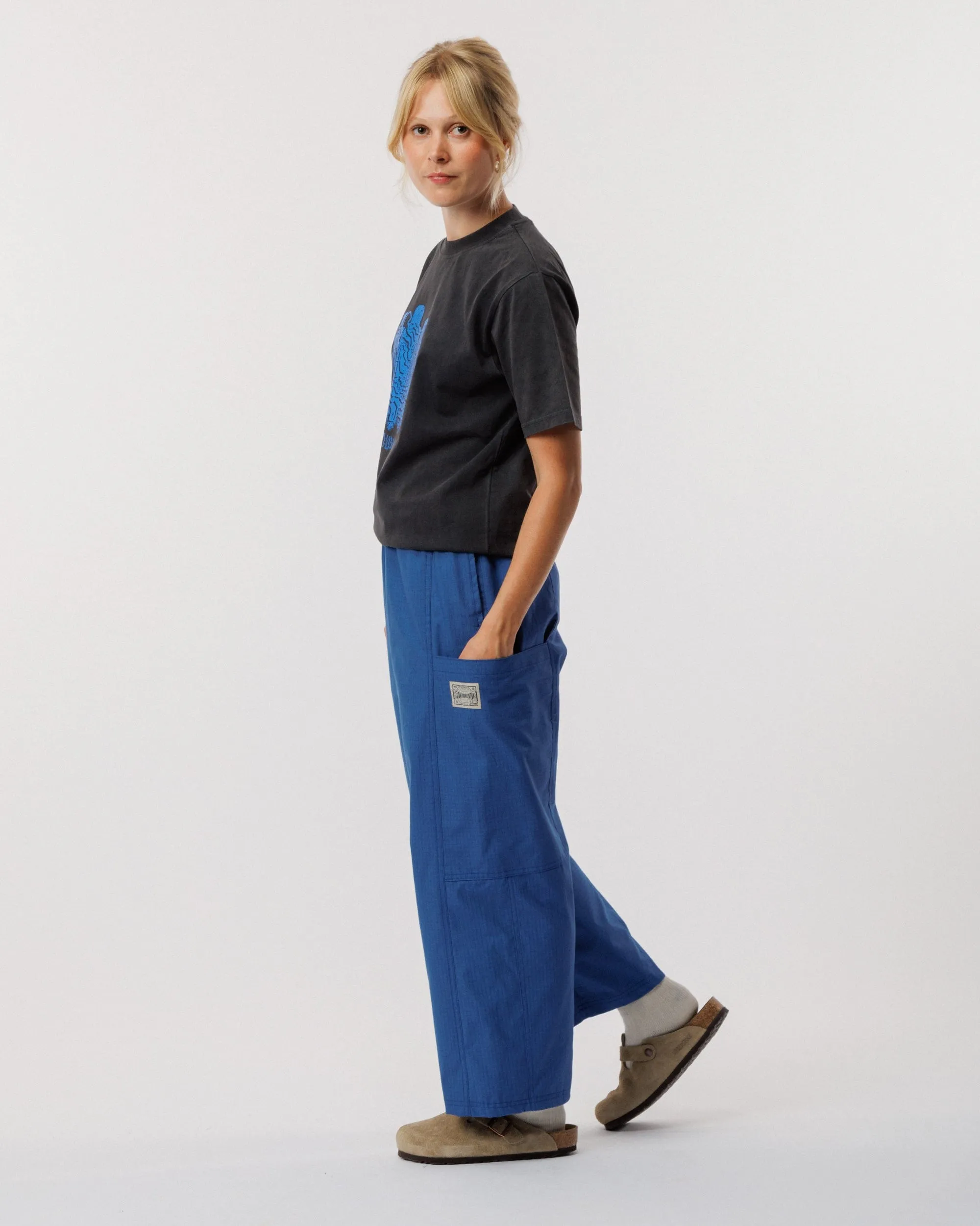 Ripstop Studio Pant - Marine Blue sold by Wawwa product image thumbnail 4
