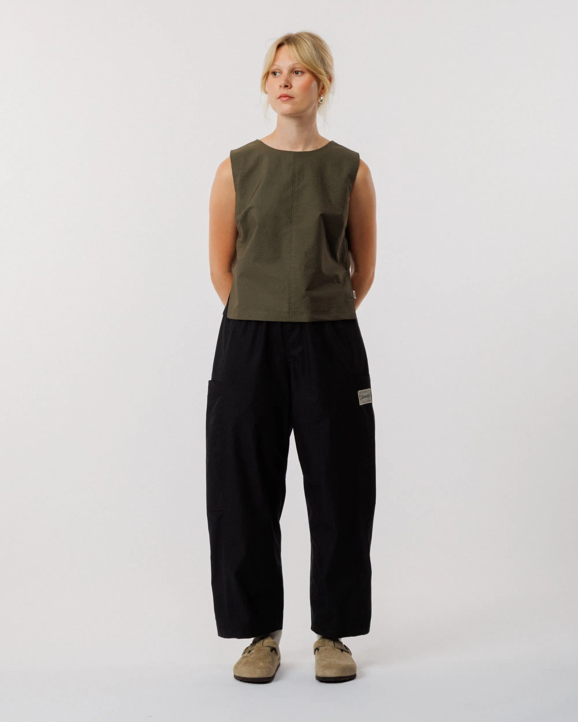 Ripstop Studio Pant - Black sold by Wawwa