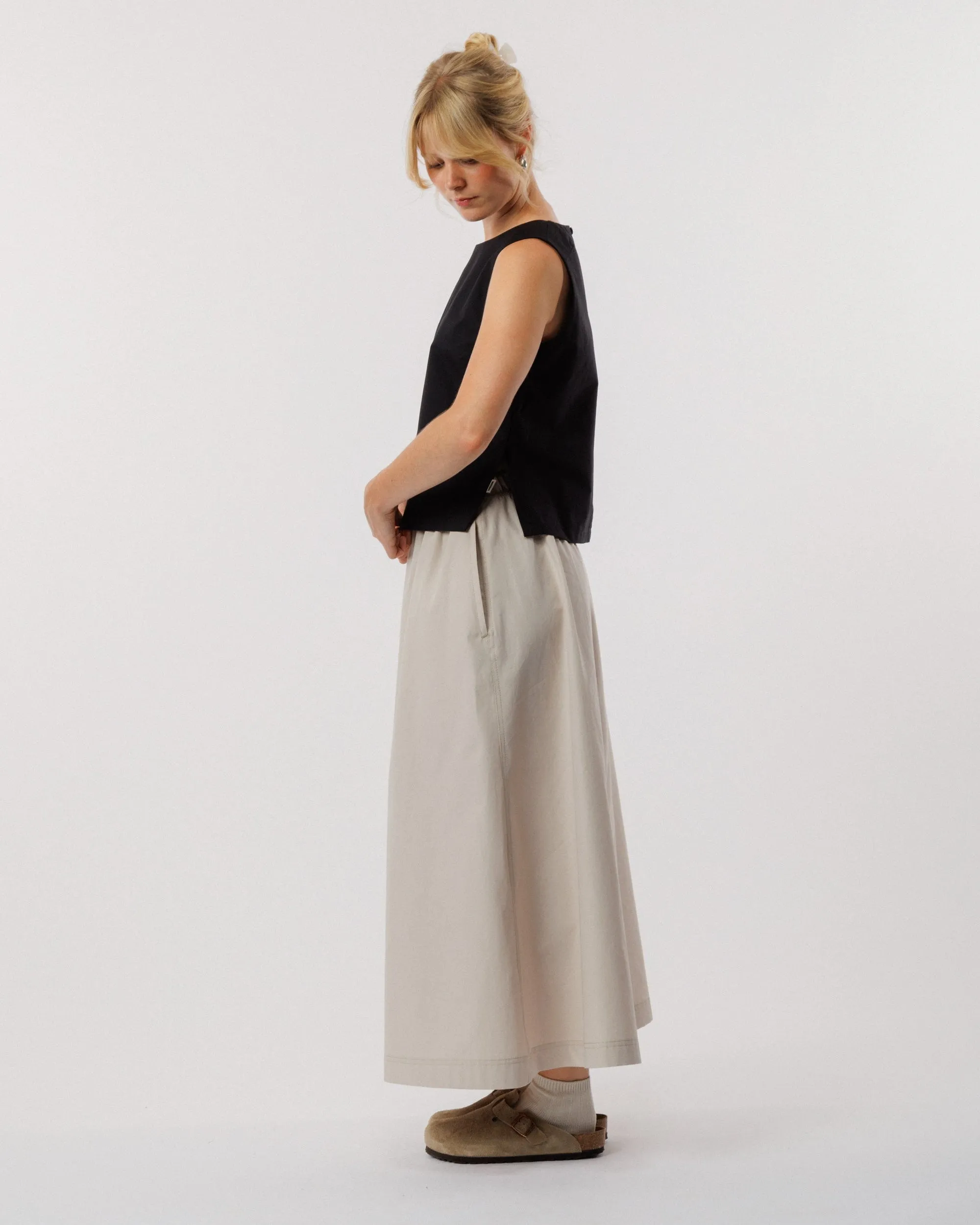 Aimee Poplin Top - Black sold by Wawwa product image thumbnail 2
