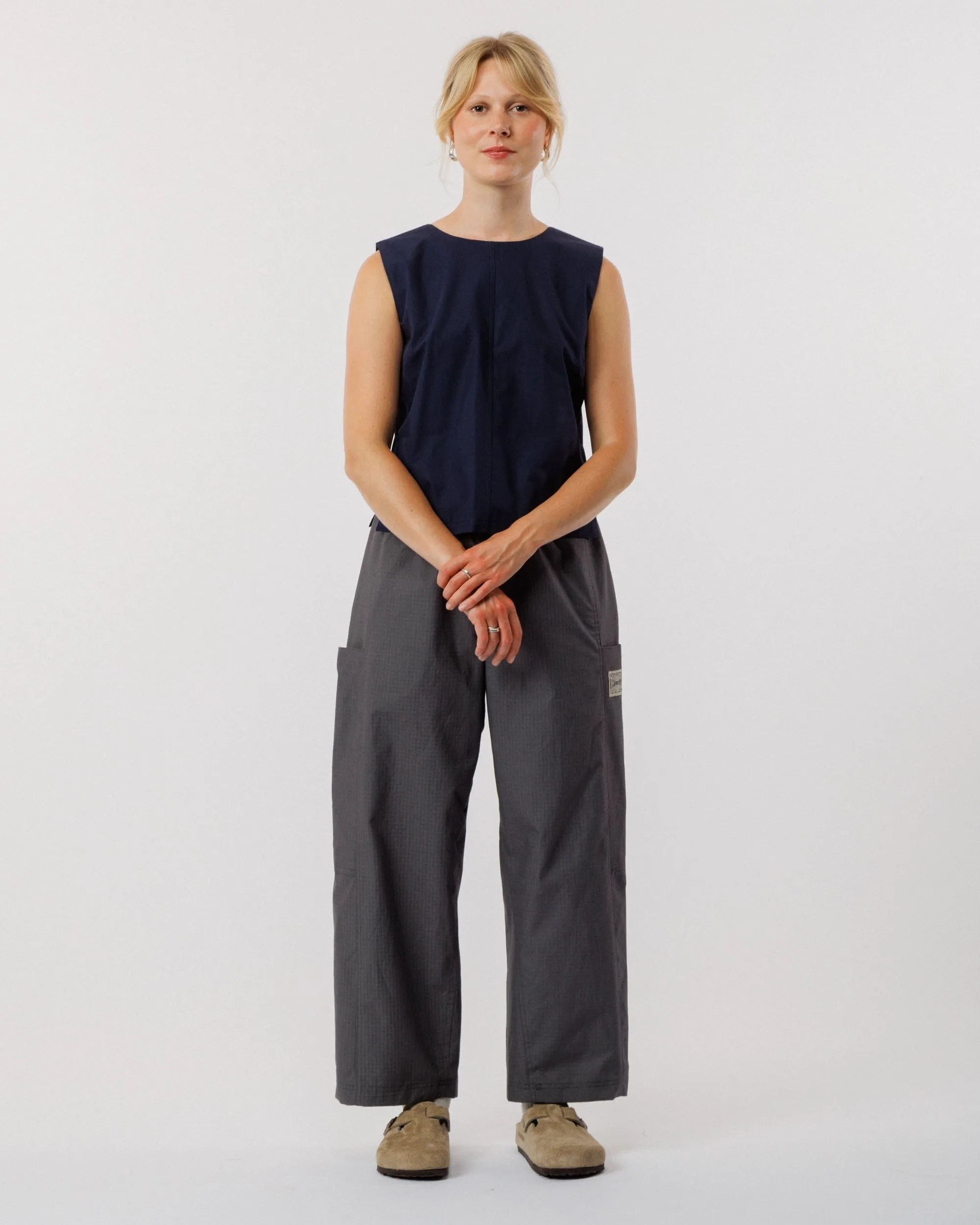 Ripstop Studio Pant - Charcoal sold by Wawwa