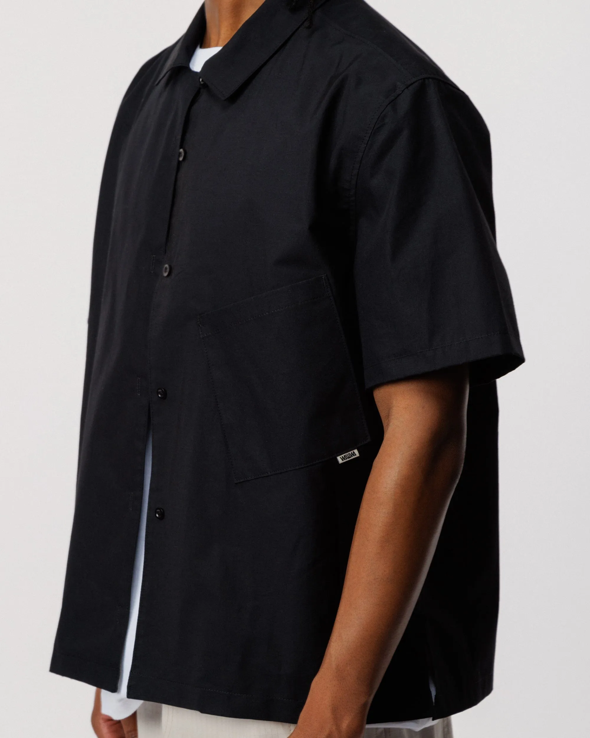 Ezra Shirt - Black sold by Wawwa product image thumbnail 5