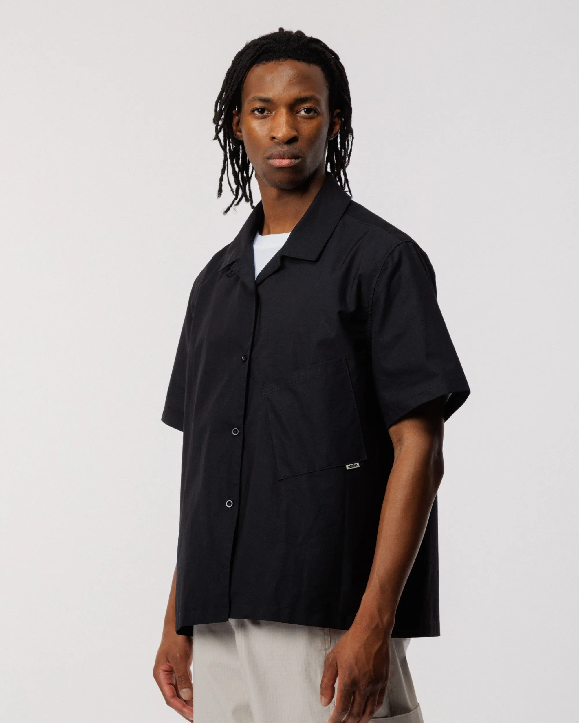 Ezra Shirt - Black sold by Wawwa product image thumbnail 3