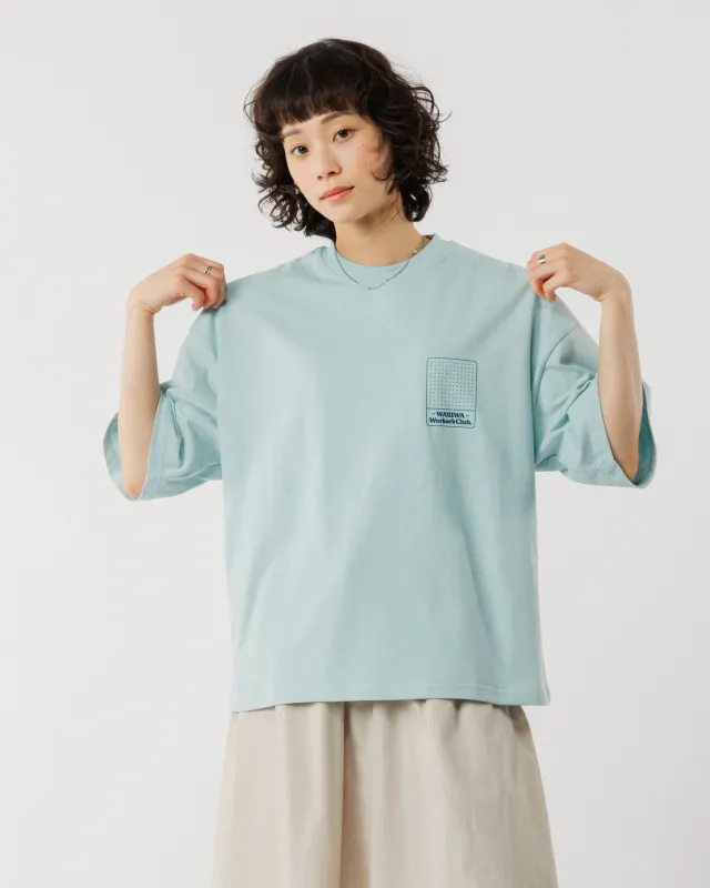 Worker's Box T-Shirt - Sky sold by Wawwa