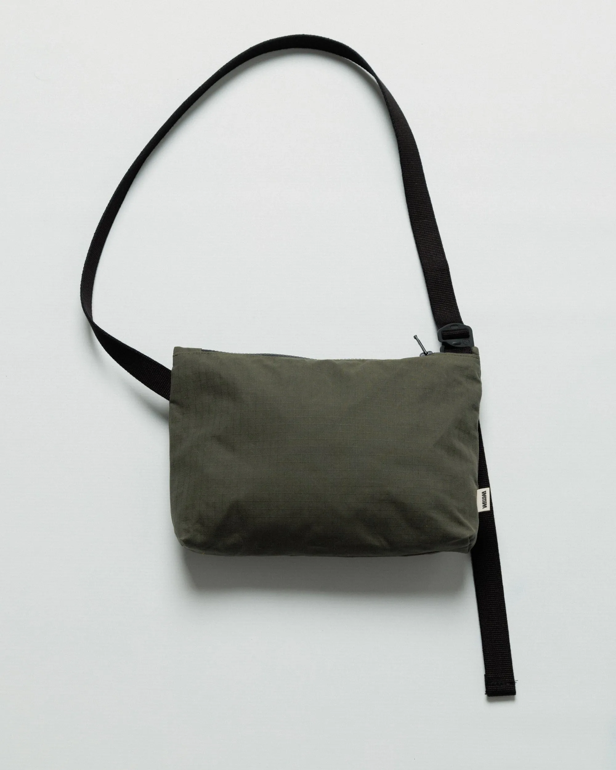 Mini Water Resistant Messenger Bag - Dark Olive sold by Wawwa product image thumbnail 5