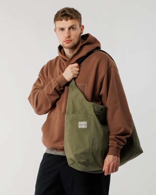 Studio Crossbody Tote - Khaki sold by Wawwa