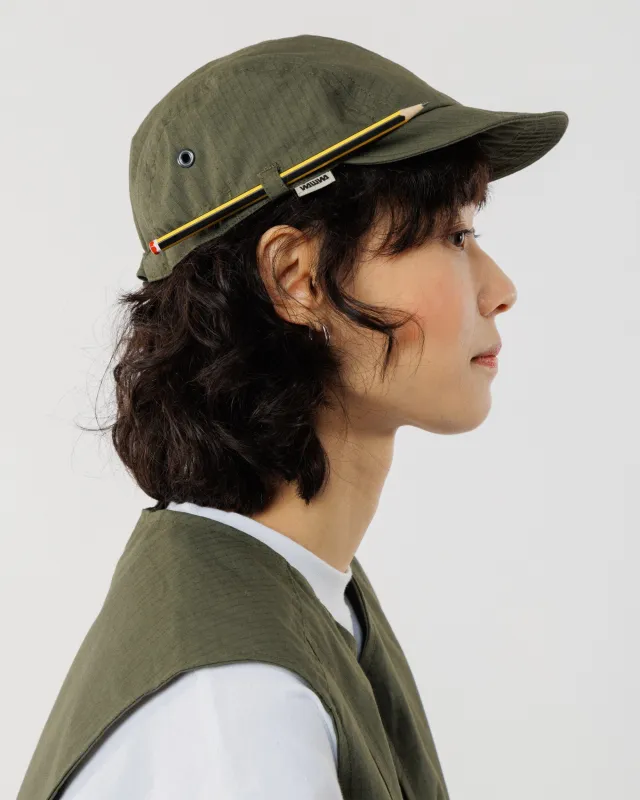 Moleskin Lined Oak Cap- Khaki sold by Wawwa
