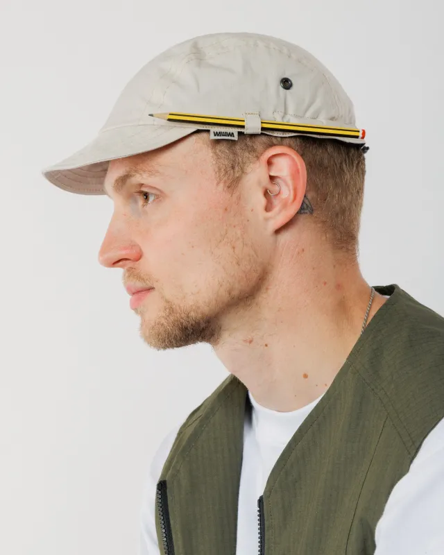 Moleskin Lined Oak Cap - Stone sold by Wawwa