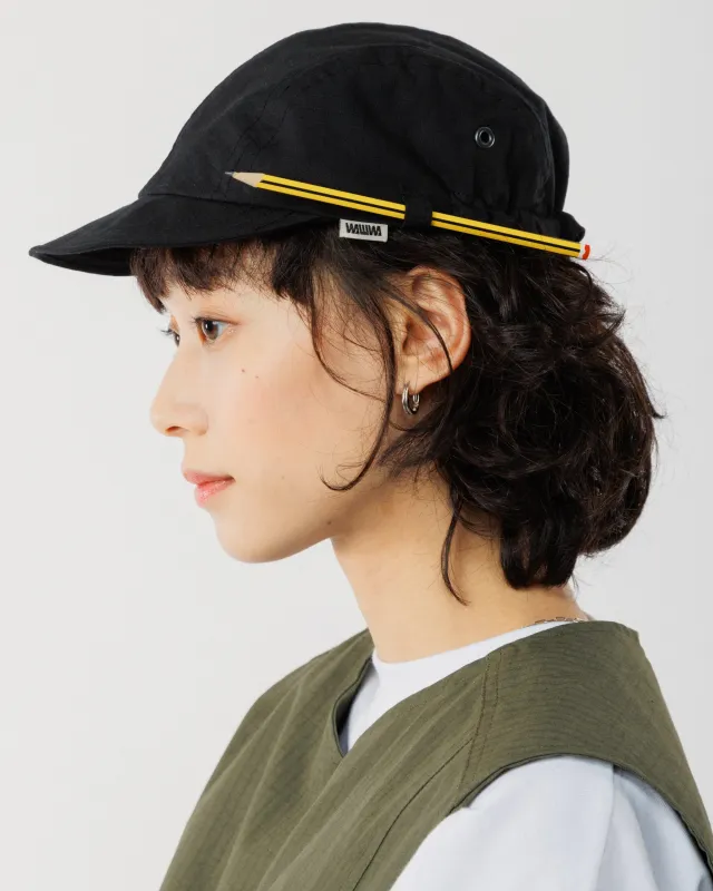 Moleskin Lined Oak Cap - Black sold by Wawwa