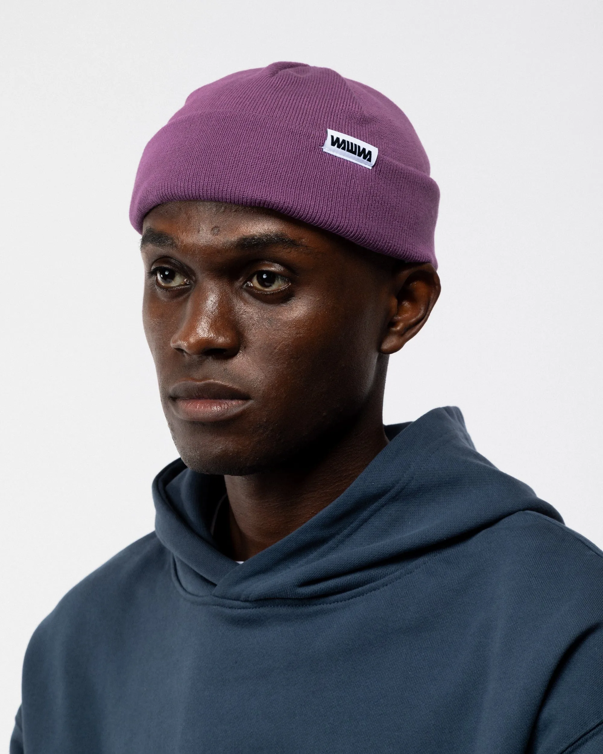 Mill Cotton Beanie - Purple sold by Wawwa product image thumbnail 3