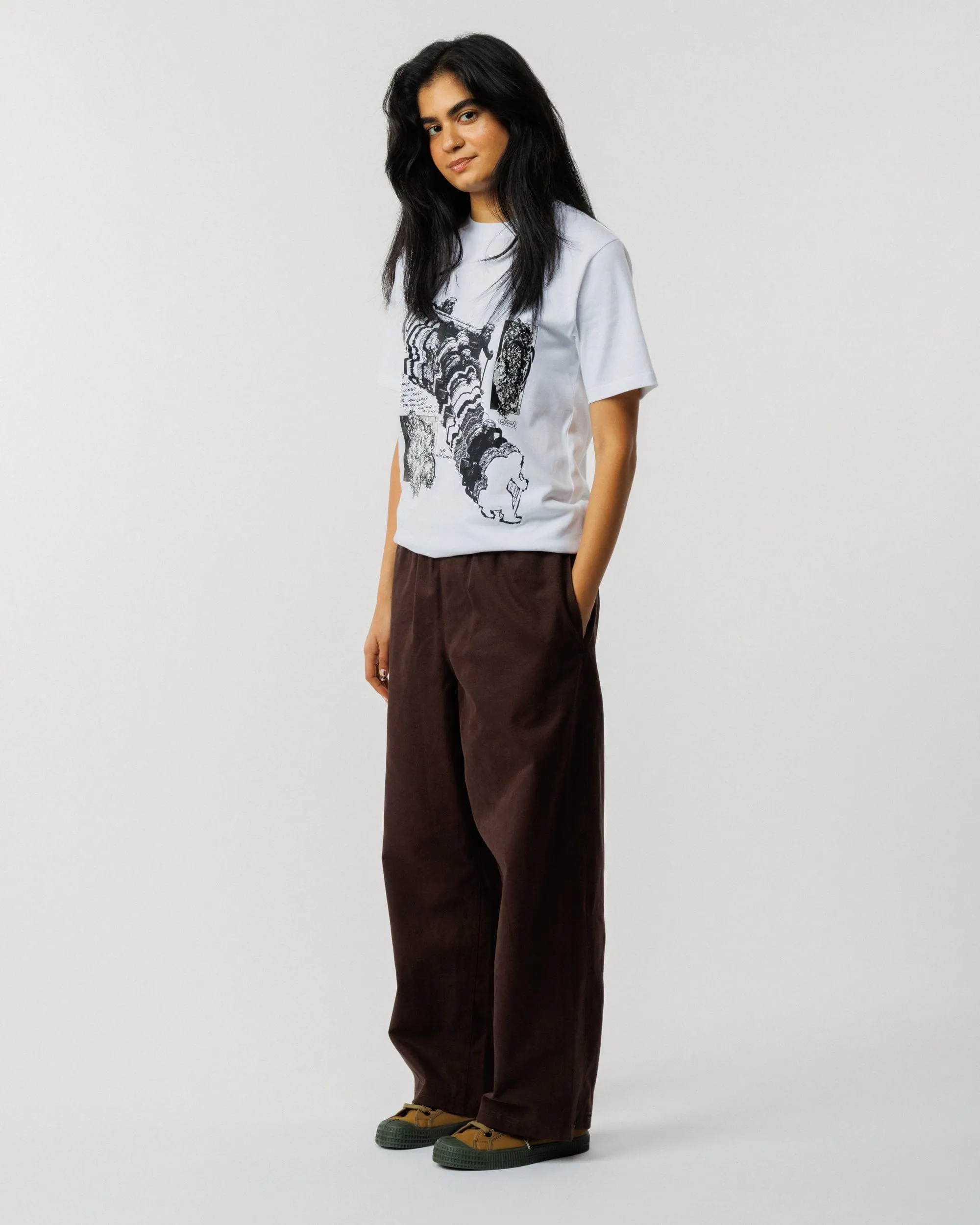 Time Disrupt T-Shirt - White sold by Wawwa product image thumbnail 4