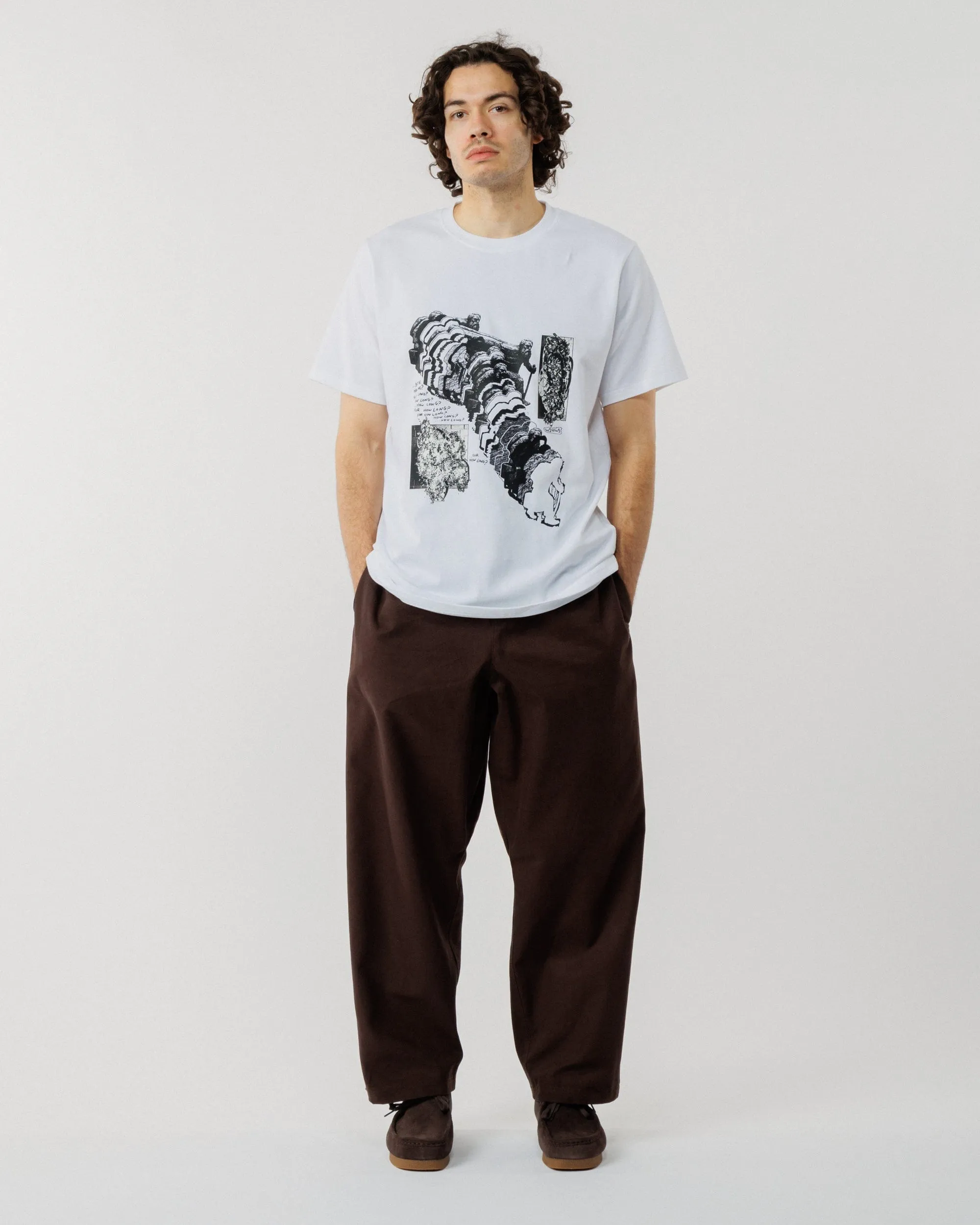 Time Disrupt T-Shirt - White sold by Wawwa product image thumbnail 3
