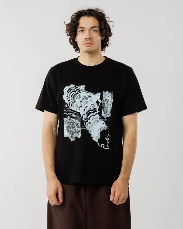 Time Disrupt T-Shirt - Black sold by Wawwa