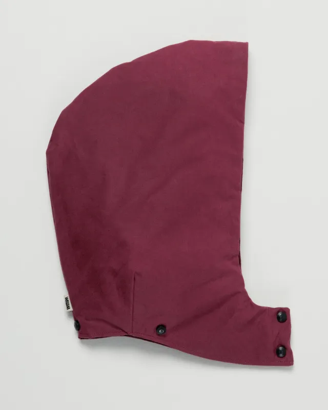 Detachable Hood - Burgundy sold by Wawwa