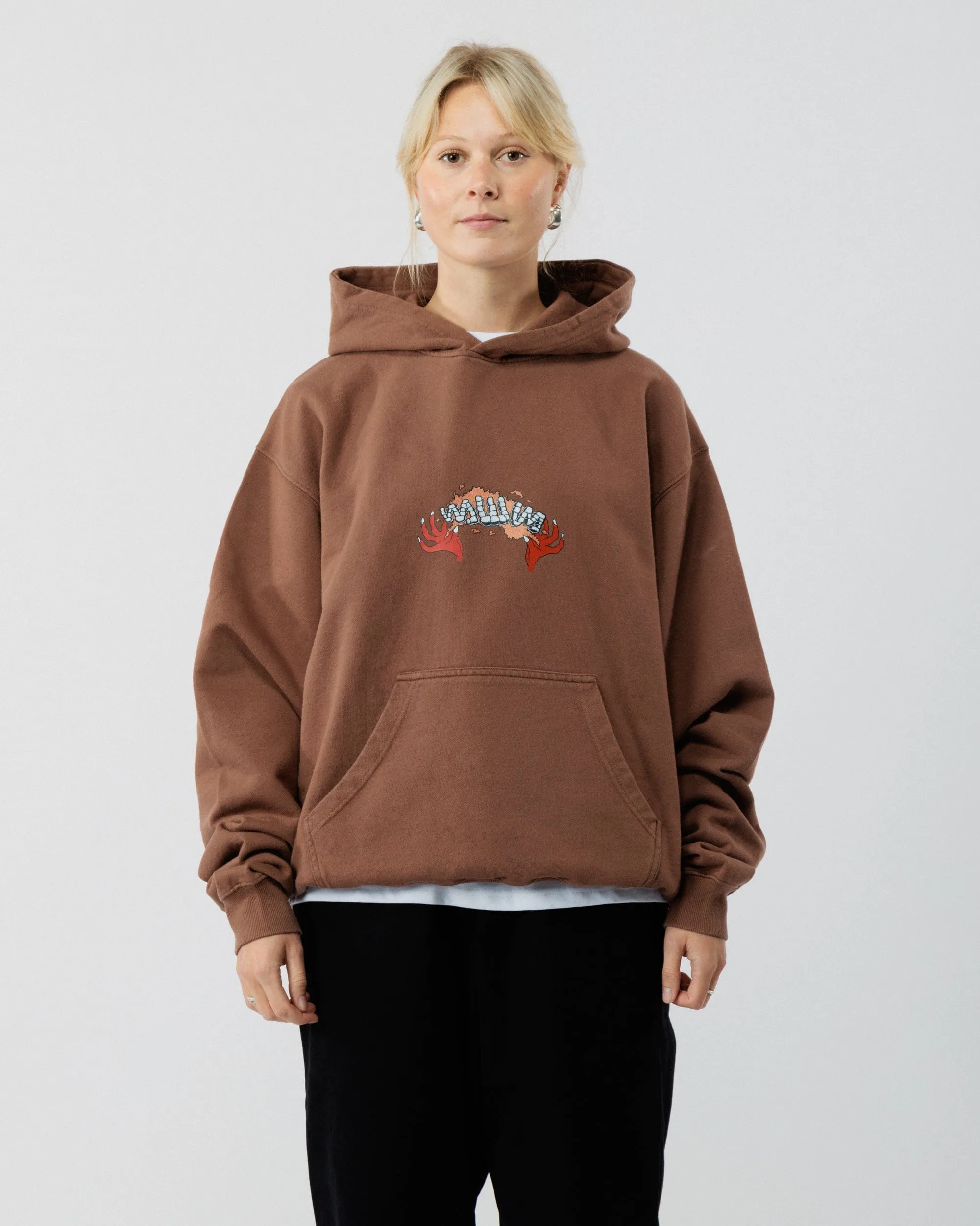 Caster Hoody - Brown sold by Wawwa product image thumbnail 2