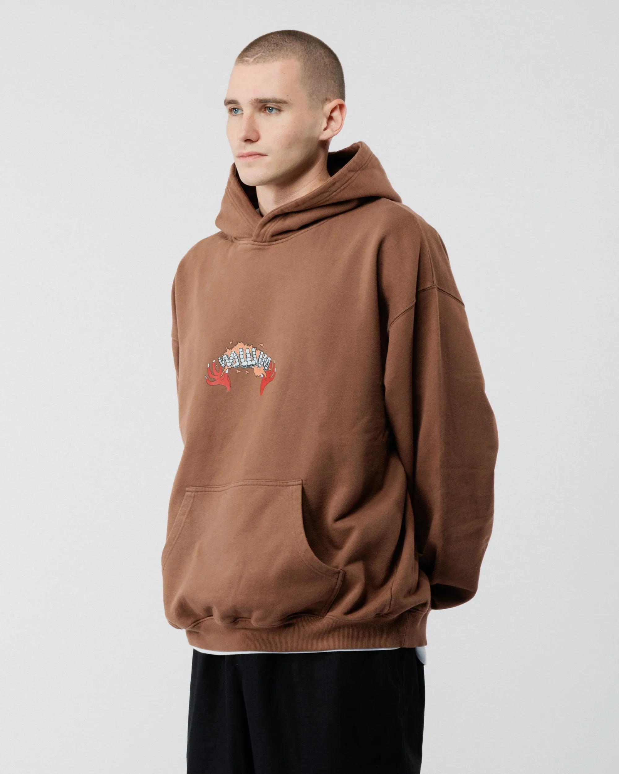 Caster Hoody - Brown sold by Wawwa product image thumbnail 3