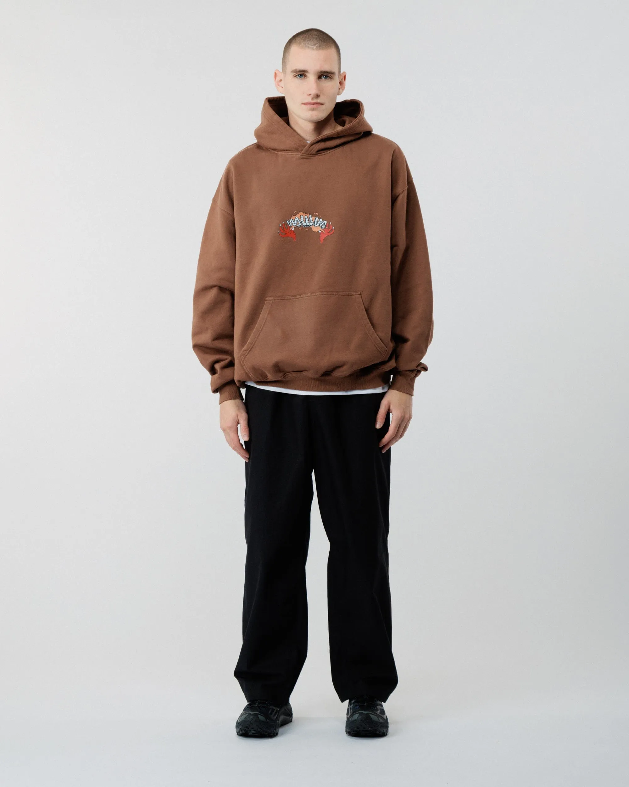 Caster Hoody - Brown sold by Wawwa product image thumbnail 5