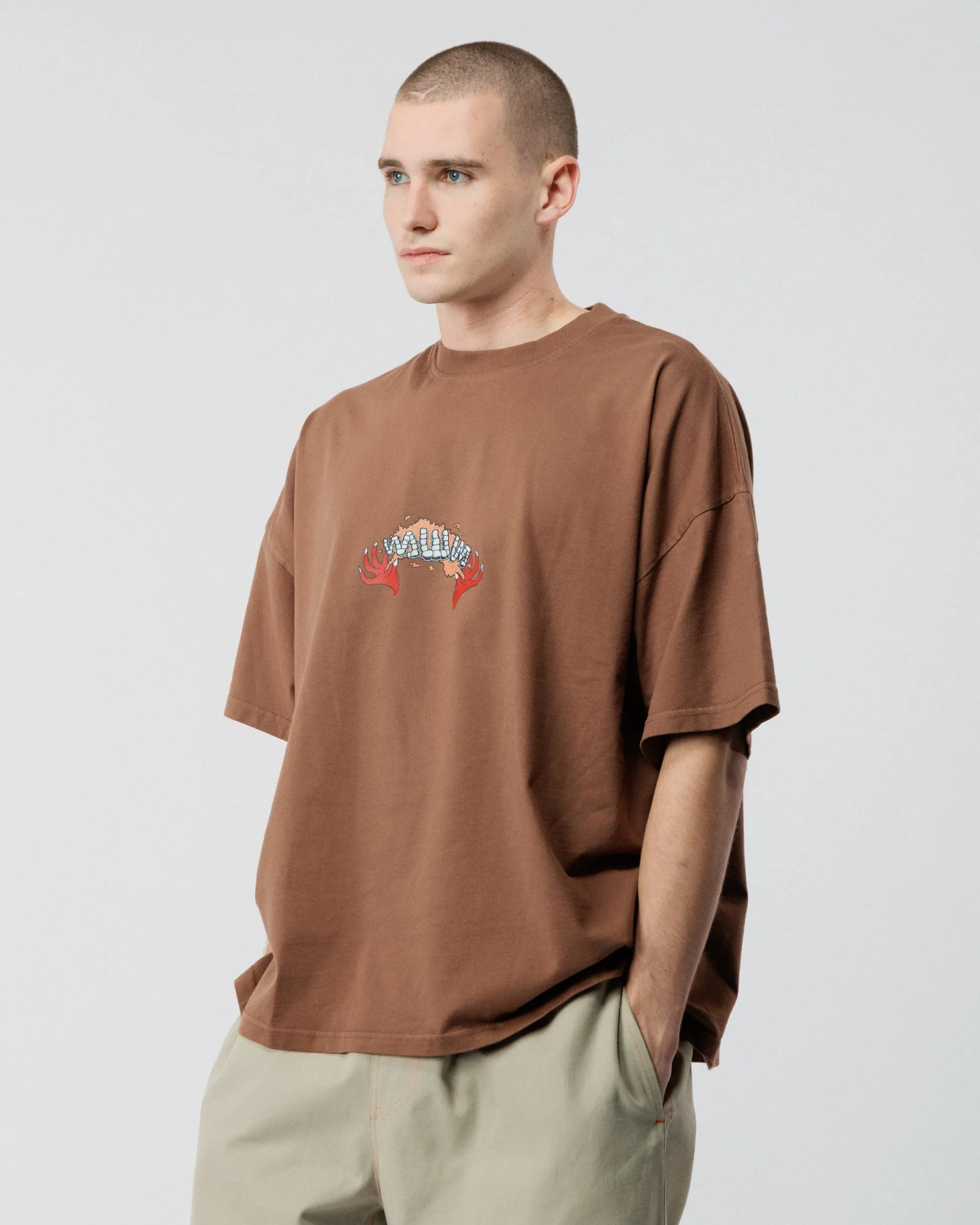 Caster Box T-Shirt - Brown sold by Wawwa product image thumbnail 4