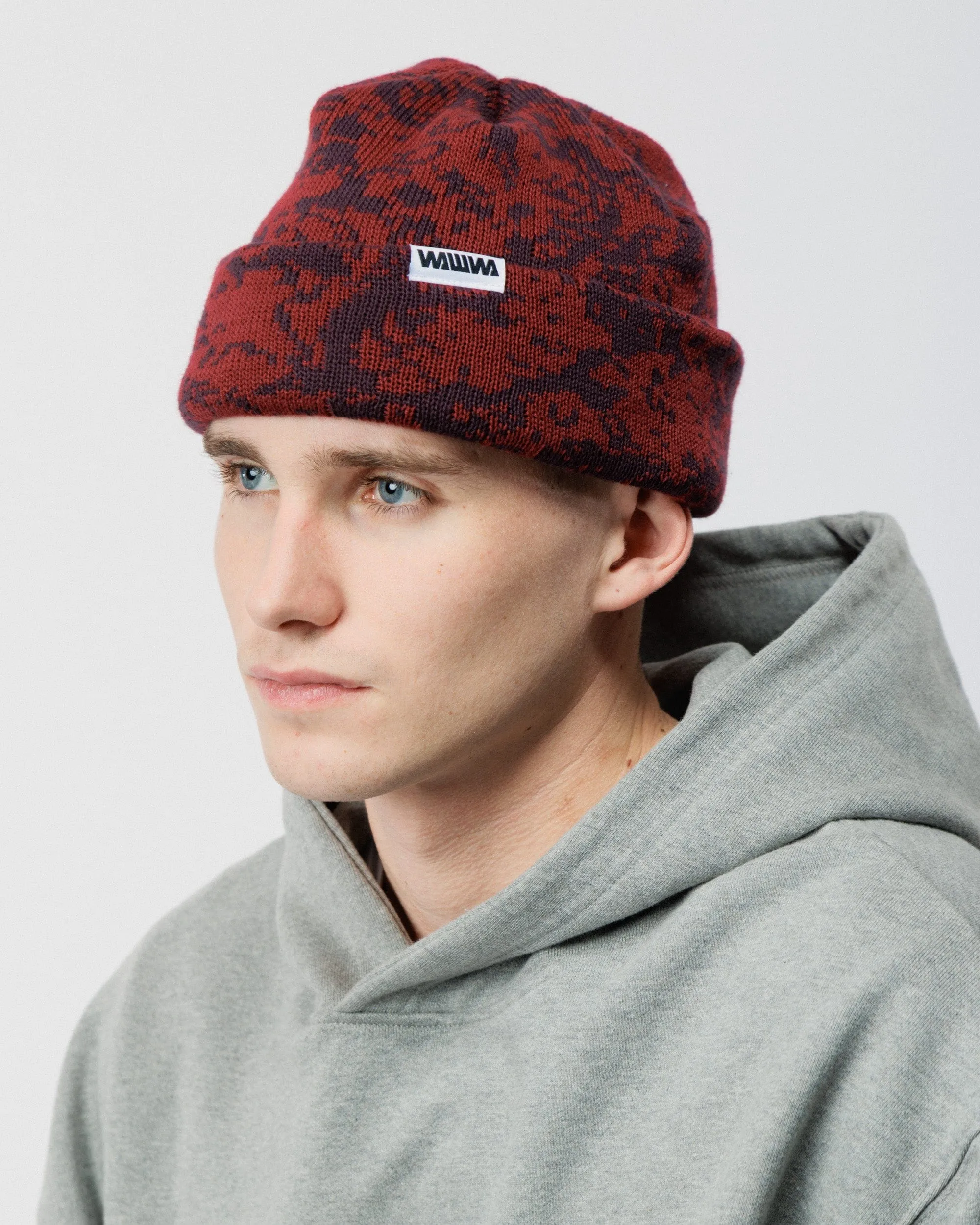 Barley Hat - Burgundy & Wine sold by Wawwa product image thumbnail 3