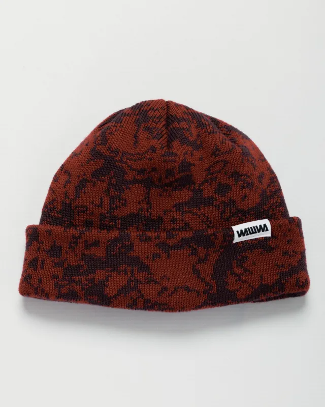 Barley Hat - Burgundy & Wine sold by Wawwa