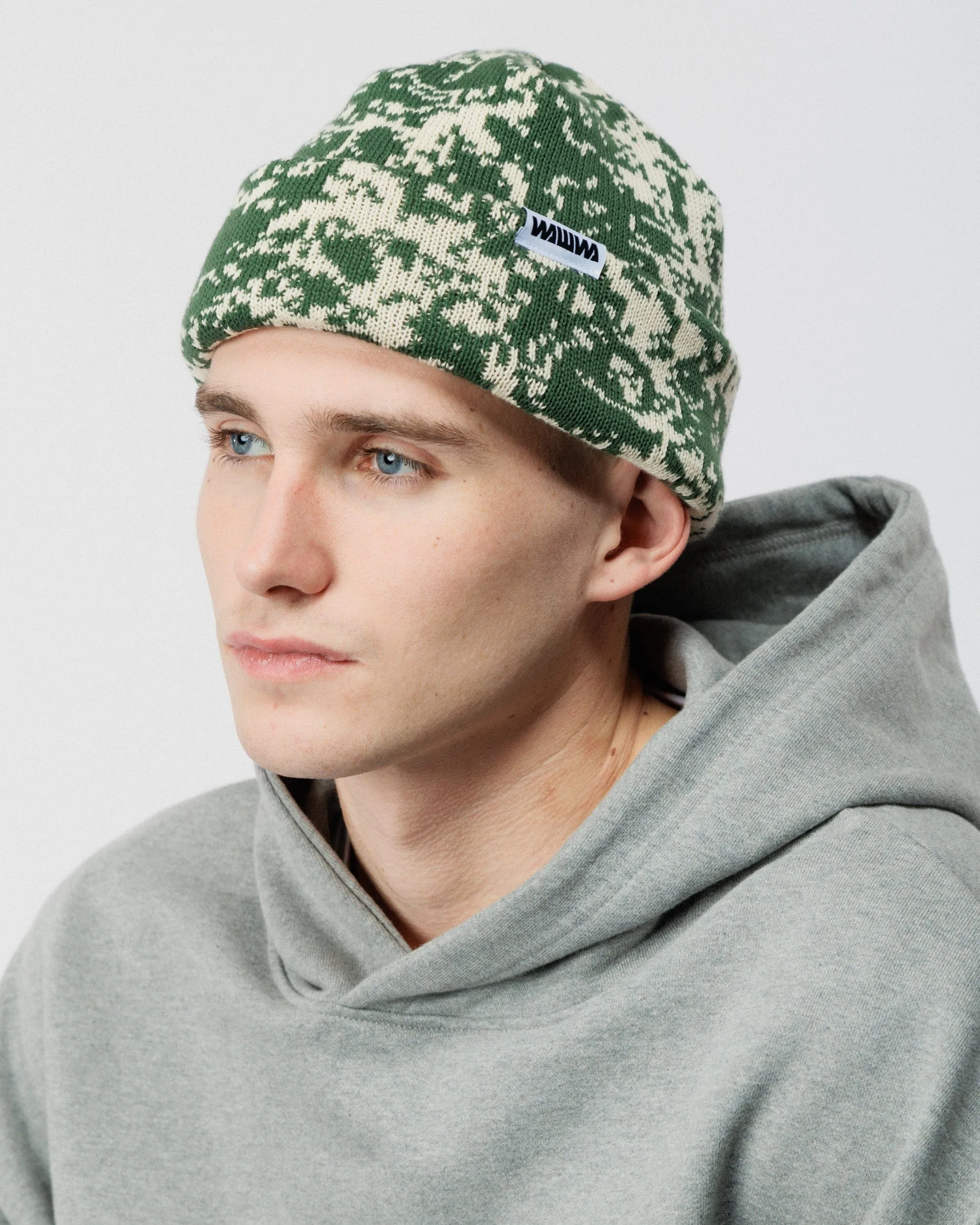 Barley Hat - Khaki & Natural sold by Wawwa product image thumbnail 2