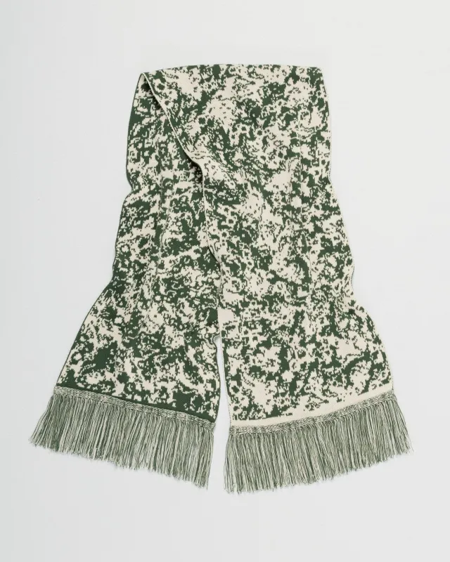 Barley Scarf - Khaki/Natural sold by Wawwa