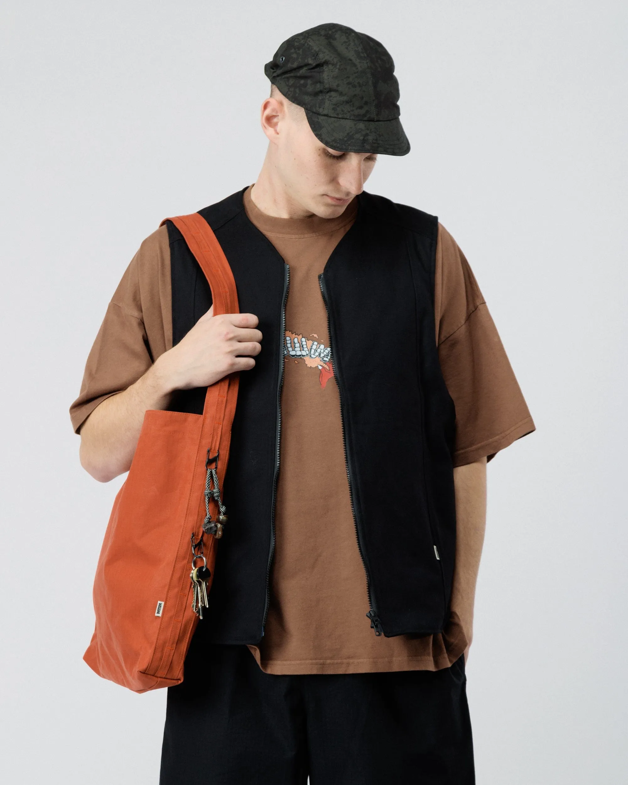 Water Resistant Bar Tack Tote - Biscuit sold by Wawwa product image thumbnail 2