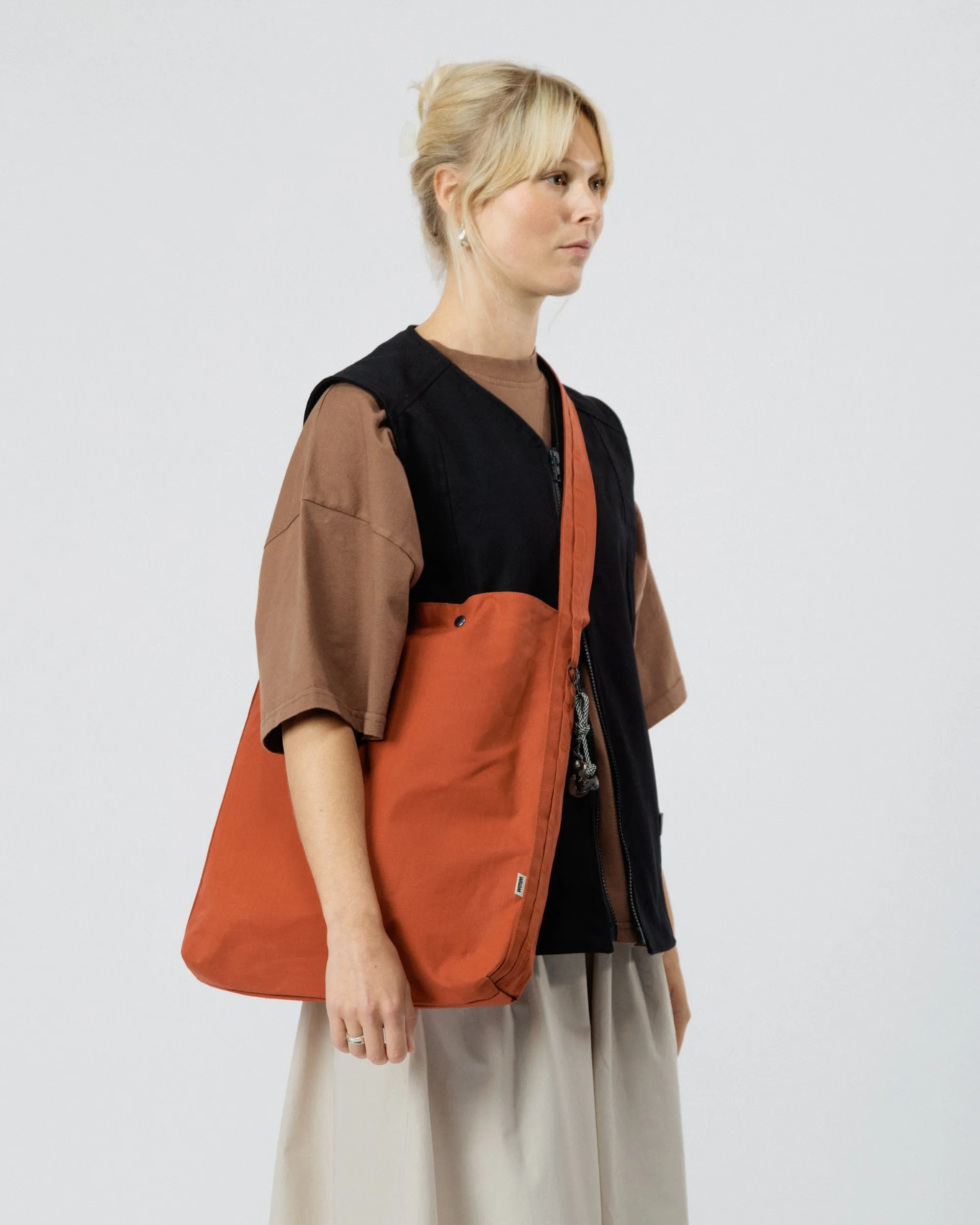 Water Resistant Bar Tack Tote - Biscuit sold by Wawwa product image thumbnail 3