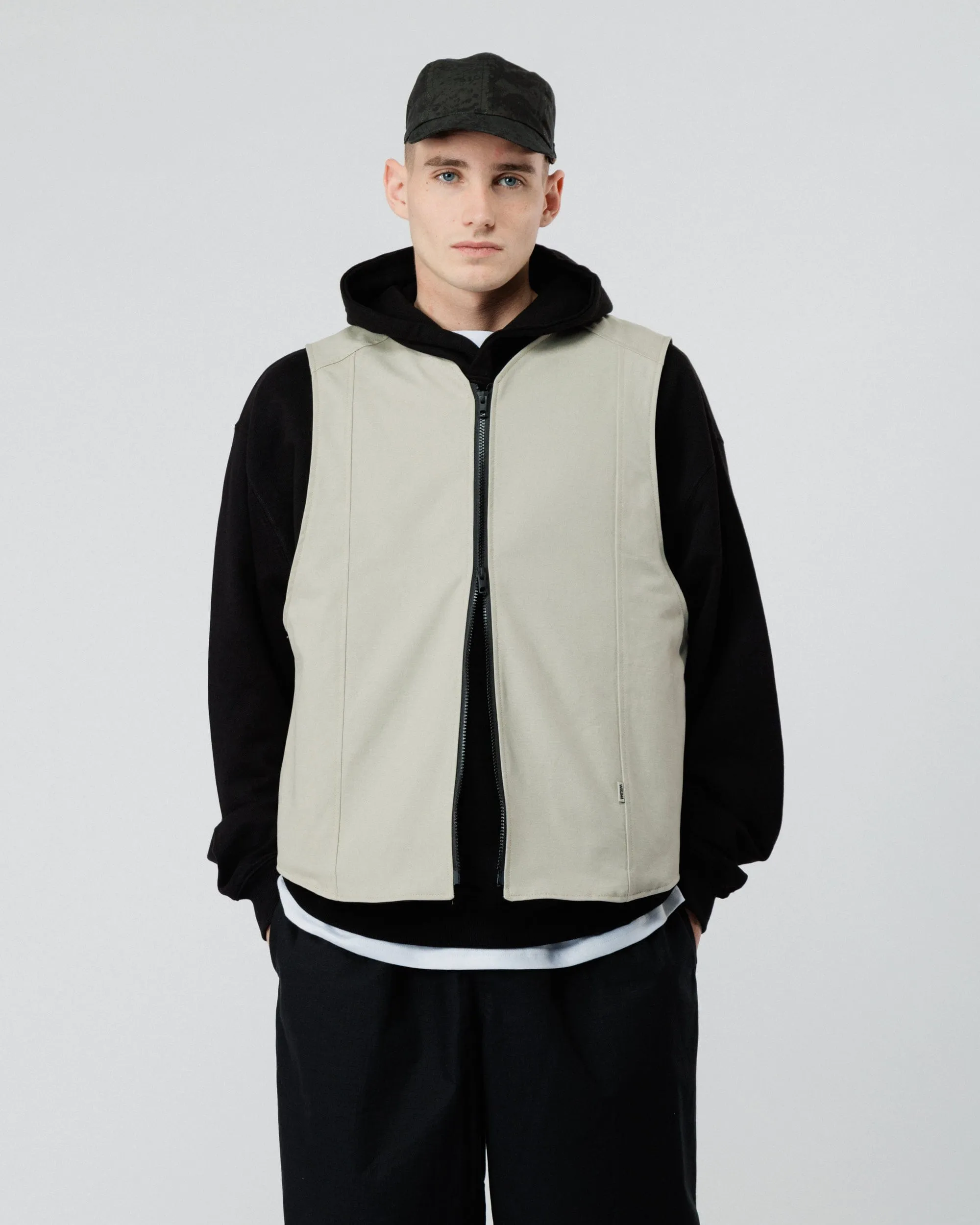 Mill Vest - Stone sold by Wawwa