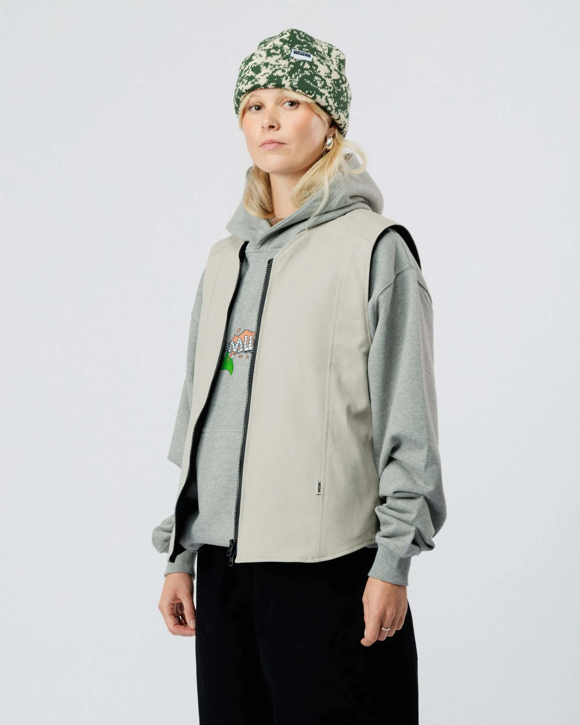 Mill Vest - Stone sold by Wawwa product image thumbnail 4