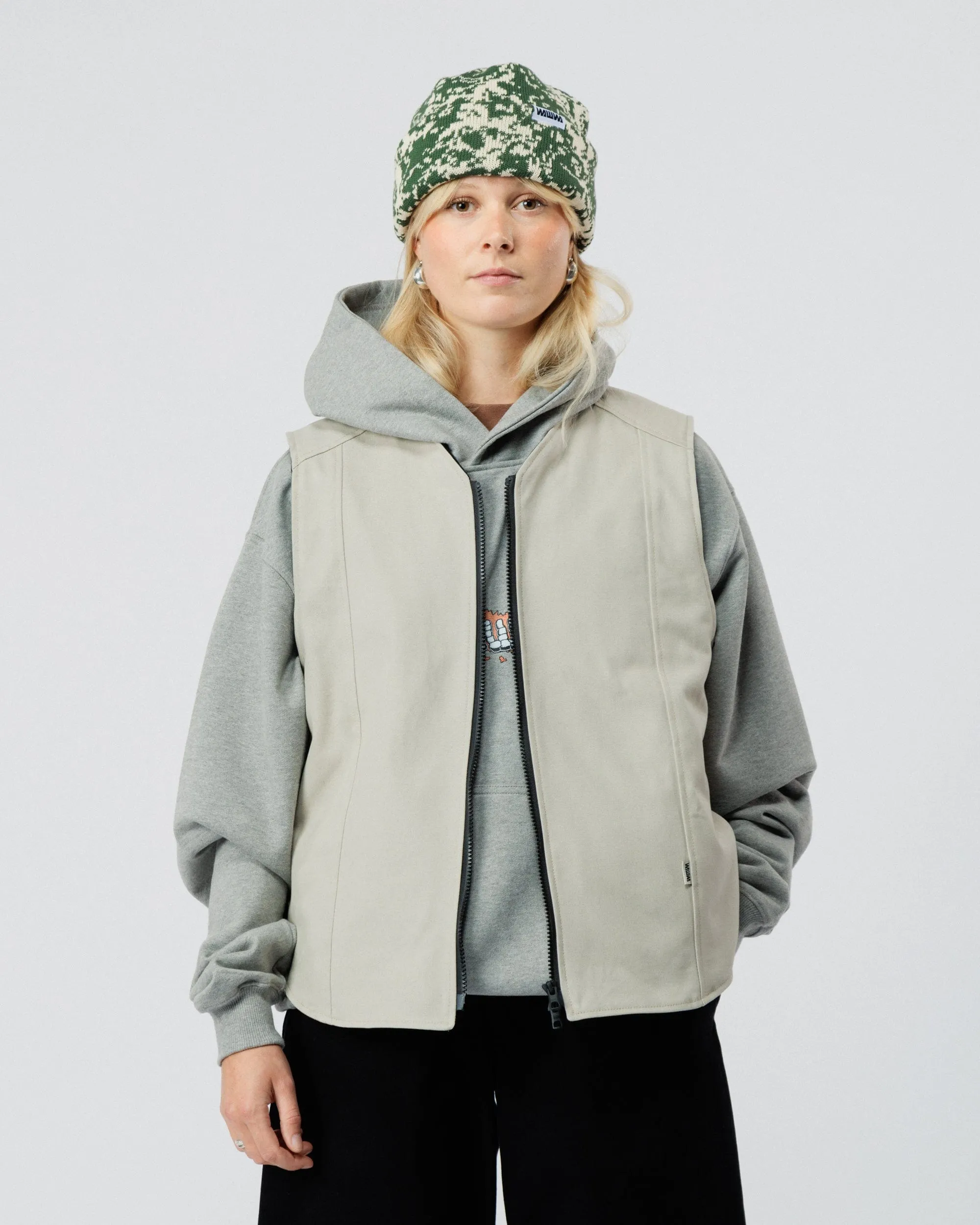 Mill Vest - Stone sold by Wawwa product image thumbnail 2