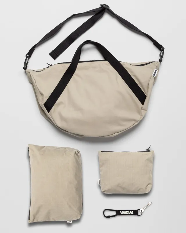 Duffle Bag Travel Set - Stone sold by Wawwa