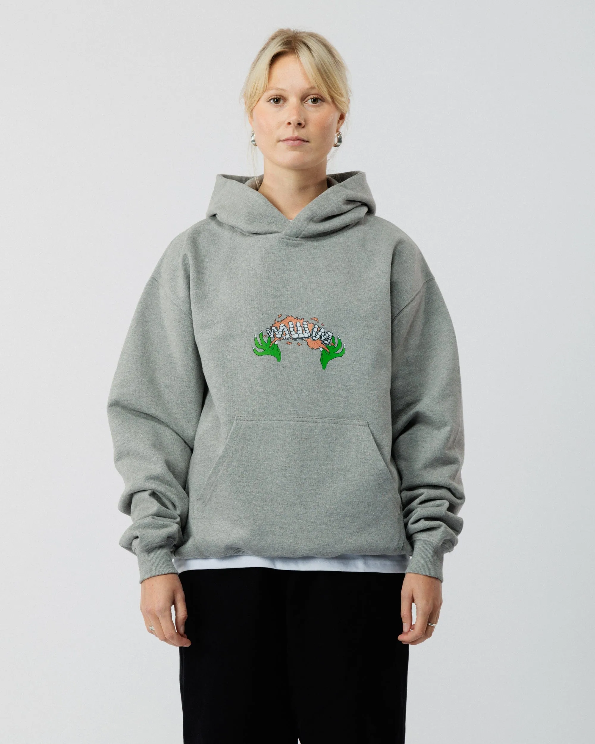 Caster Hoody - Grey Marl sold by Wawwa product image thumbnail 2